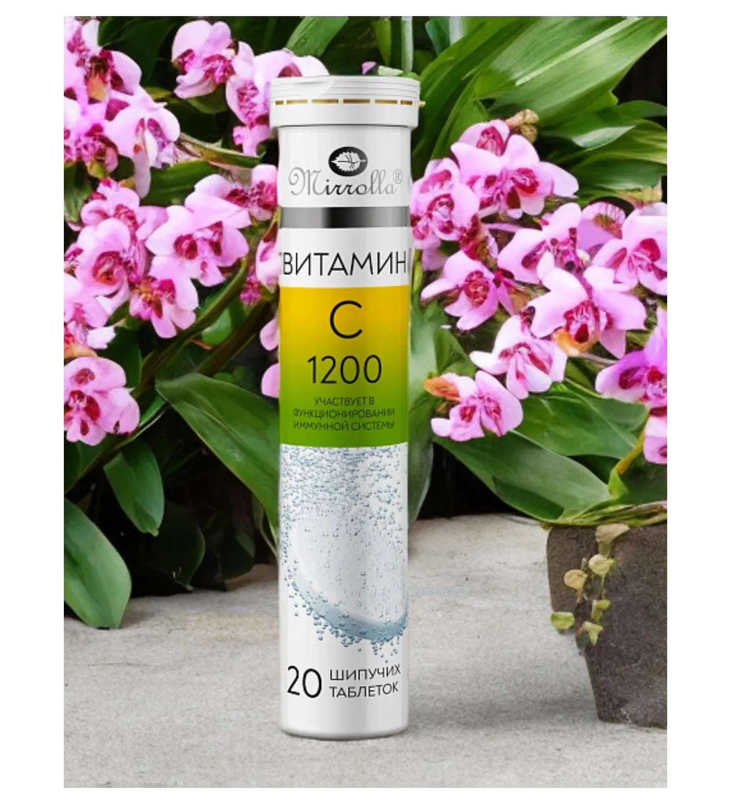mirrolla Vitamin C 1200 mg sparkling tablets No. 20