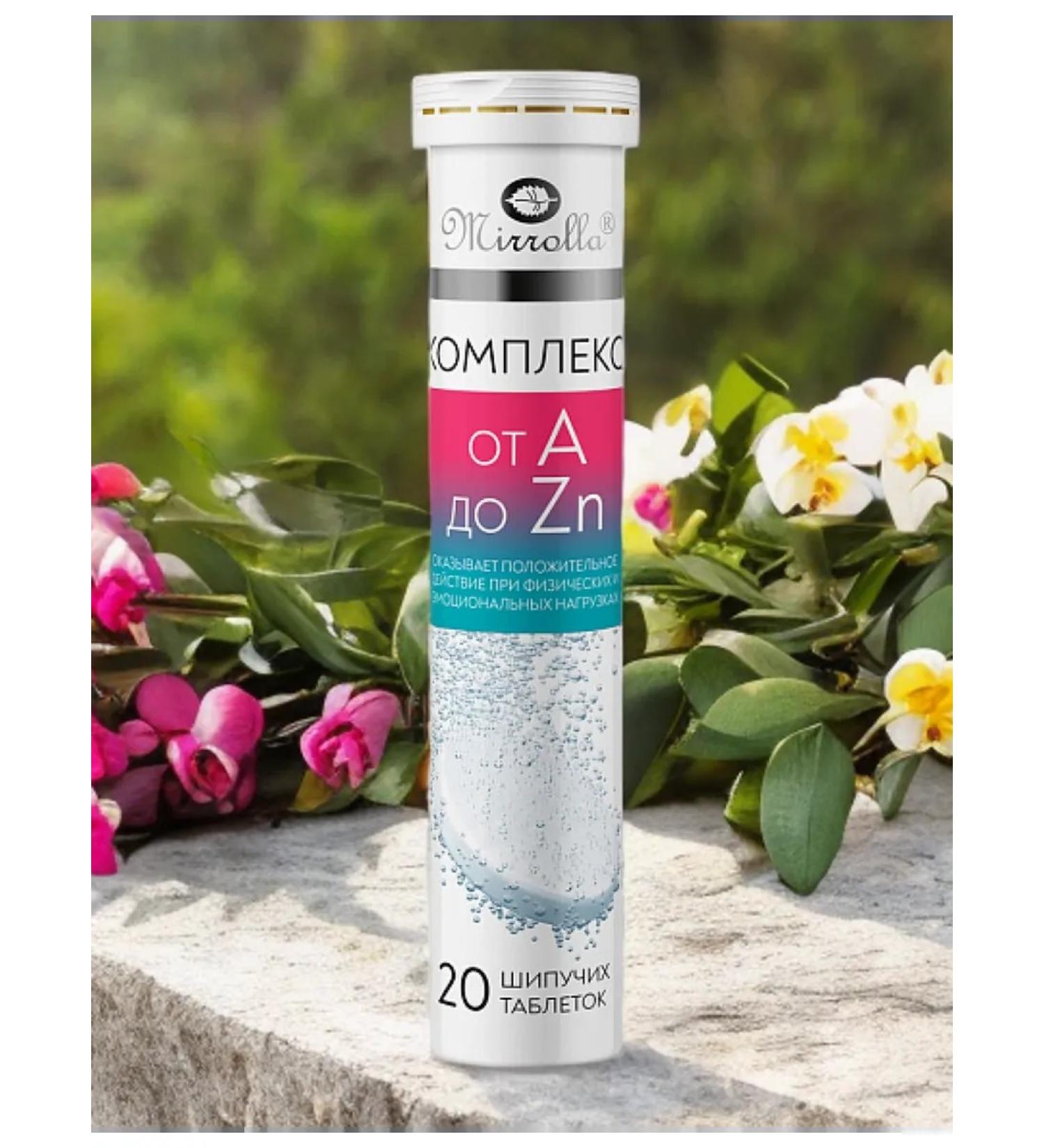 mirrolla Complex from A to zinc sparkling tablets No. 20