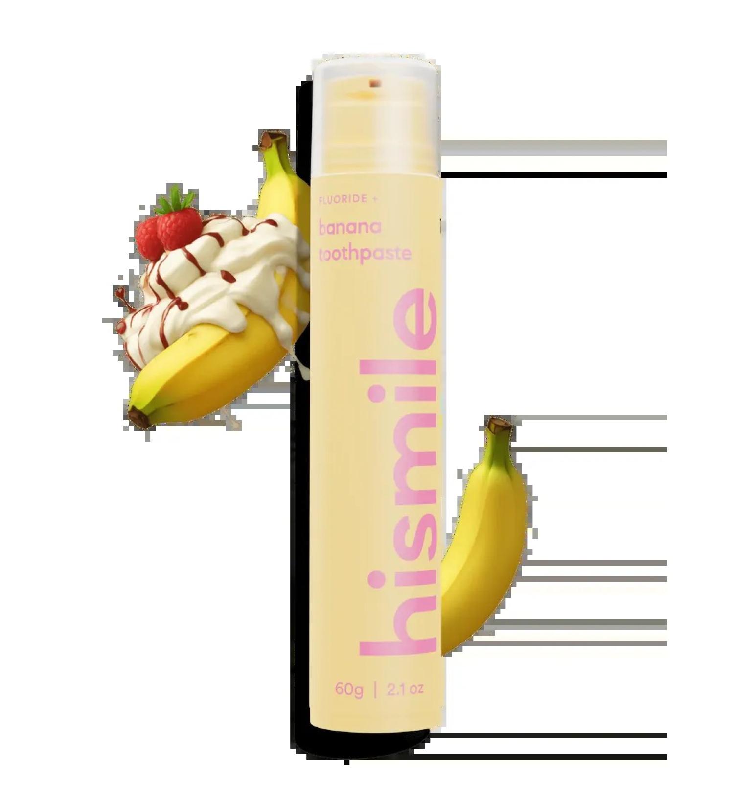 Hismile Banana toothpaste - Buy Online on GoSupps.com