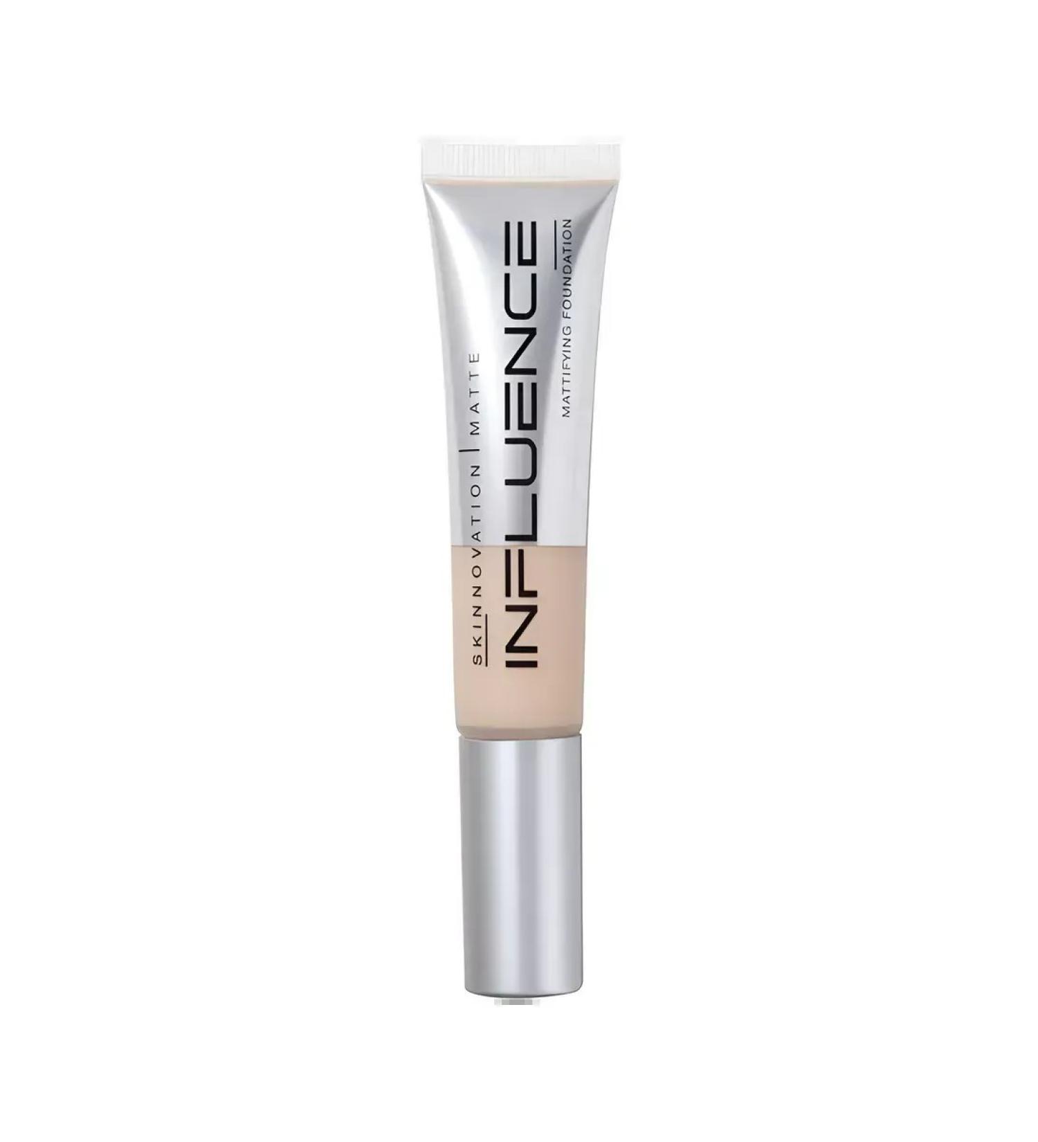 Influence Beauty Tonal base Skinnovation Matte 02 light-beige 25ml - Buy Online on GoSupps.com