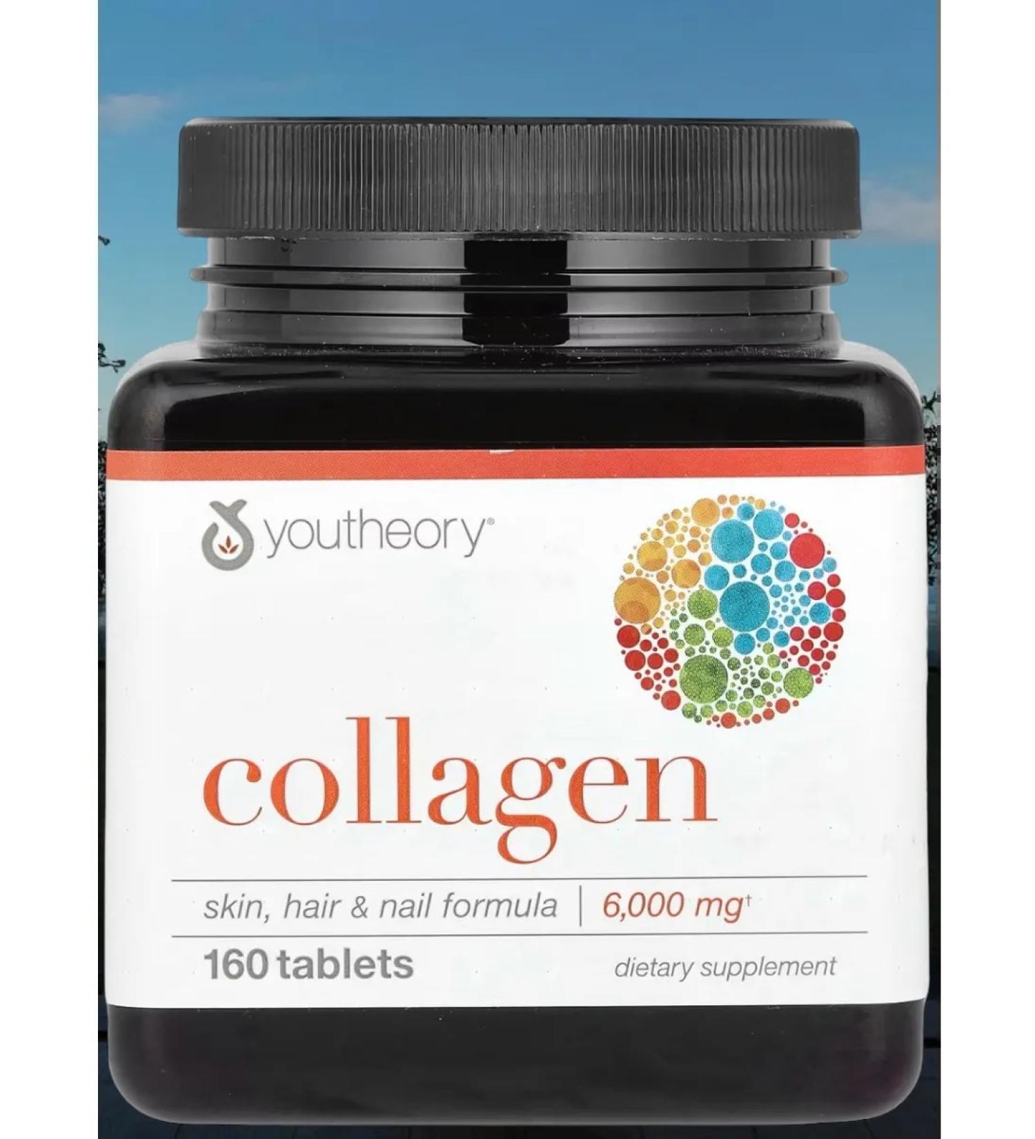 iHerb Collagen additives for women and men - 160 tablets - Buy Online on GoSupps.com
