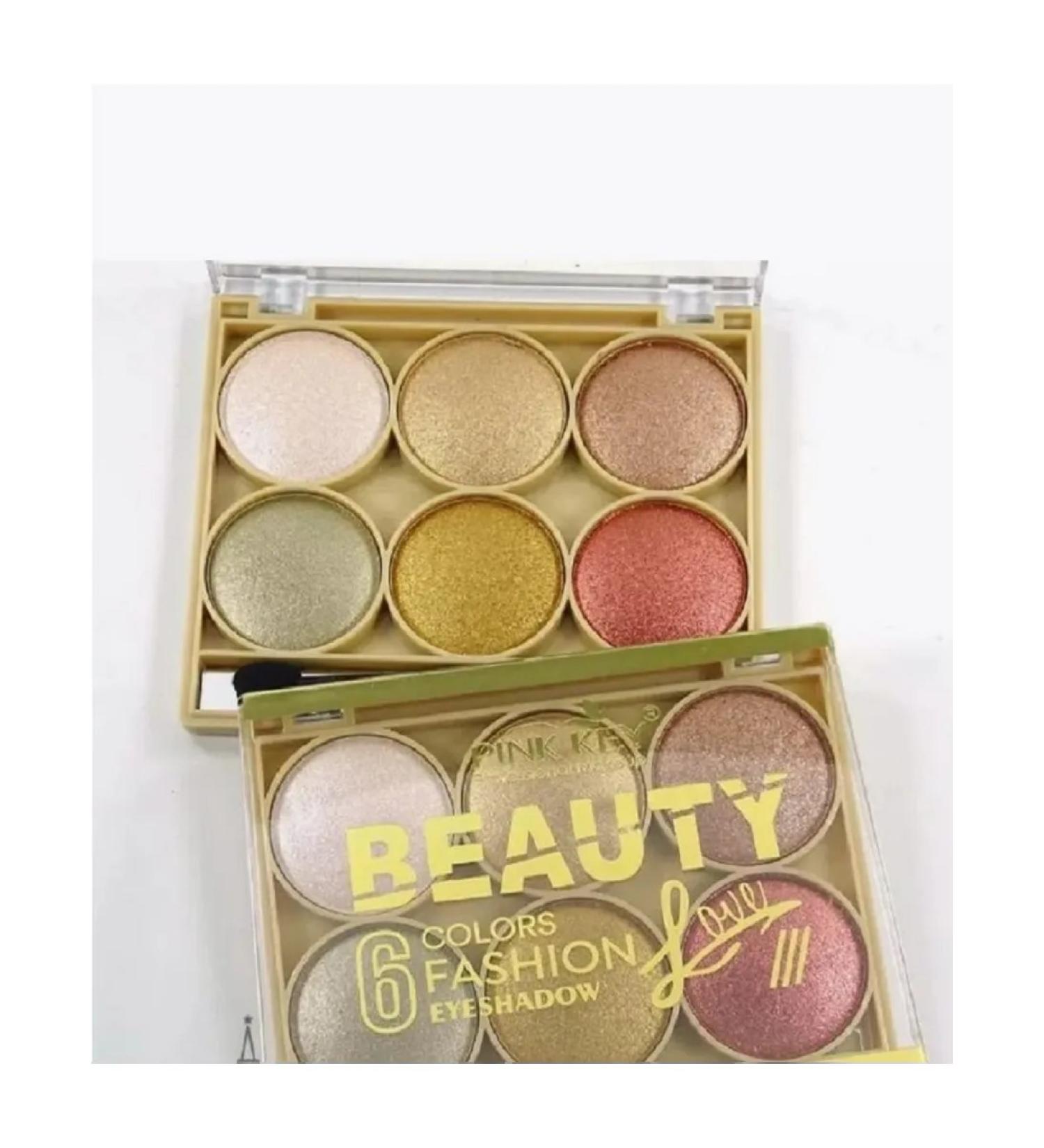 Korea Luxe Palette for eye makeup Pink Key Beauty 6 Fashion No. 1