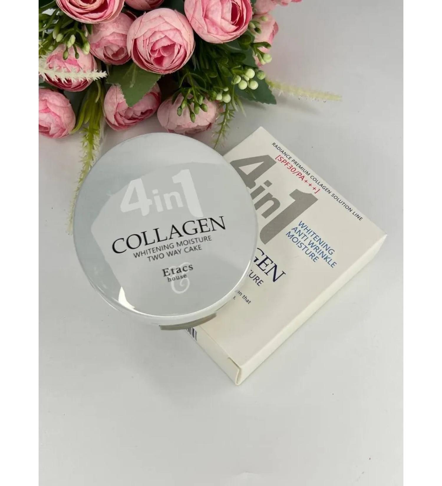 Facial powder with collagen SPF 30 - Buy Online on GoSupps.com