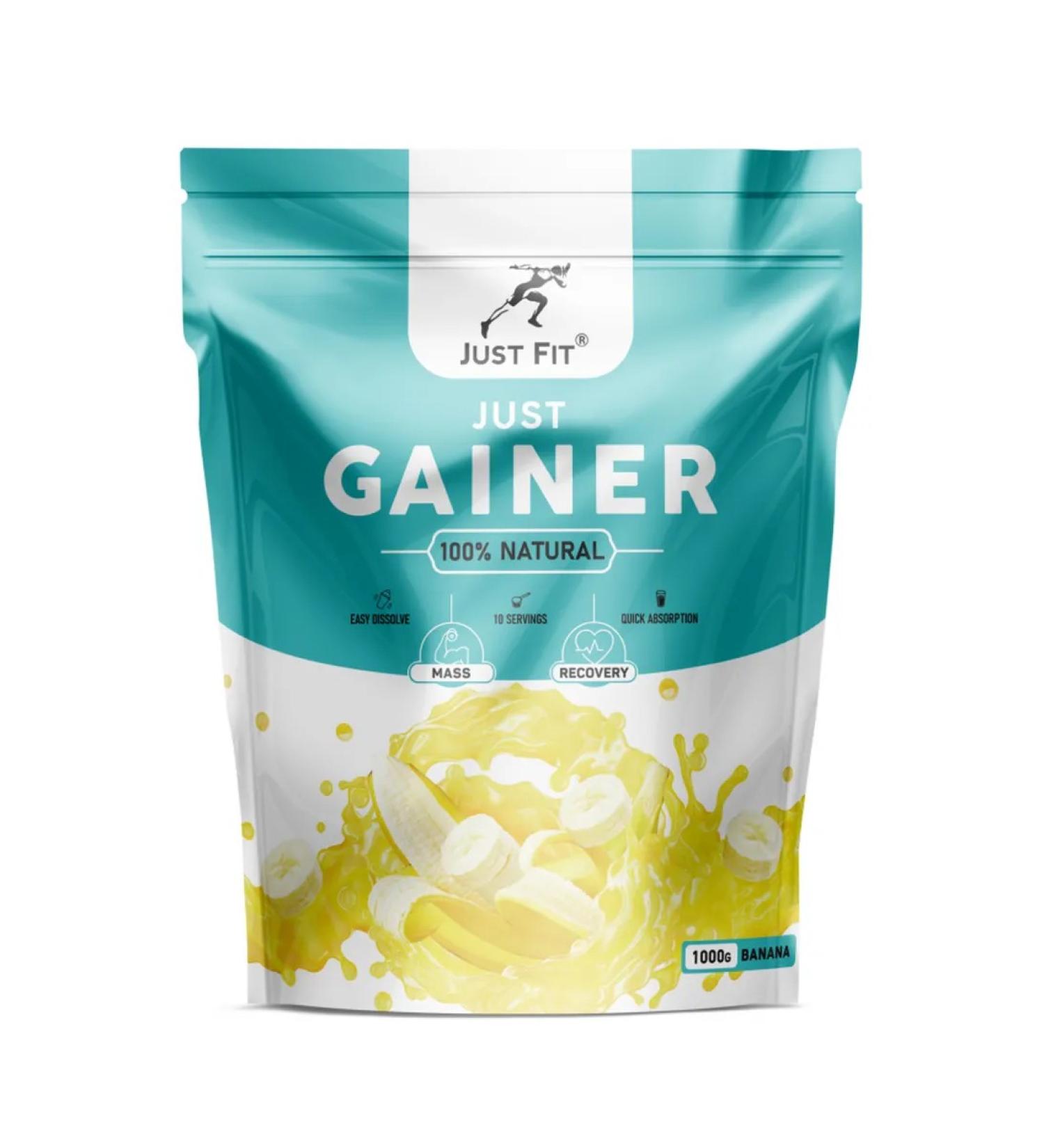 JUST FIT Just Gainer Heiner 1000 g of banana