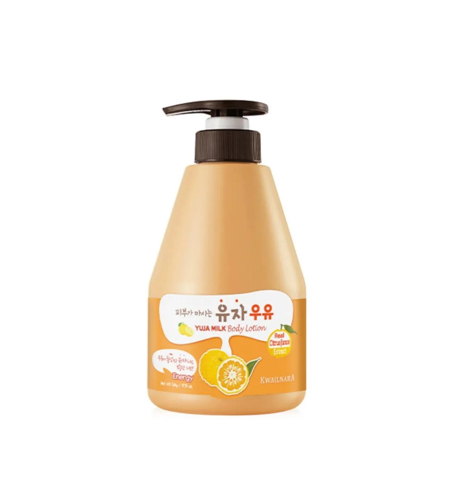 WELCOS Kwailnara yuja Milk body lotion with Extract Yuzu