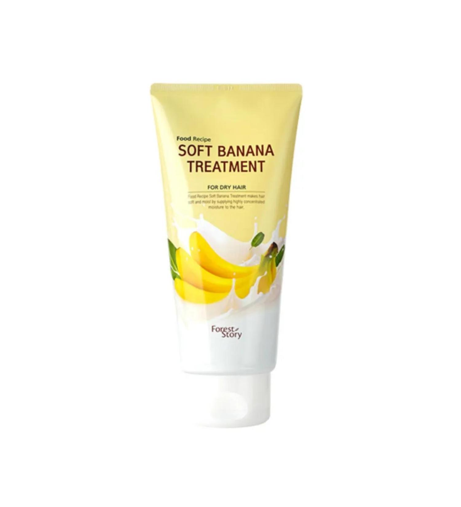 WELCOS Moisturizing hair balm with a banana aroma