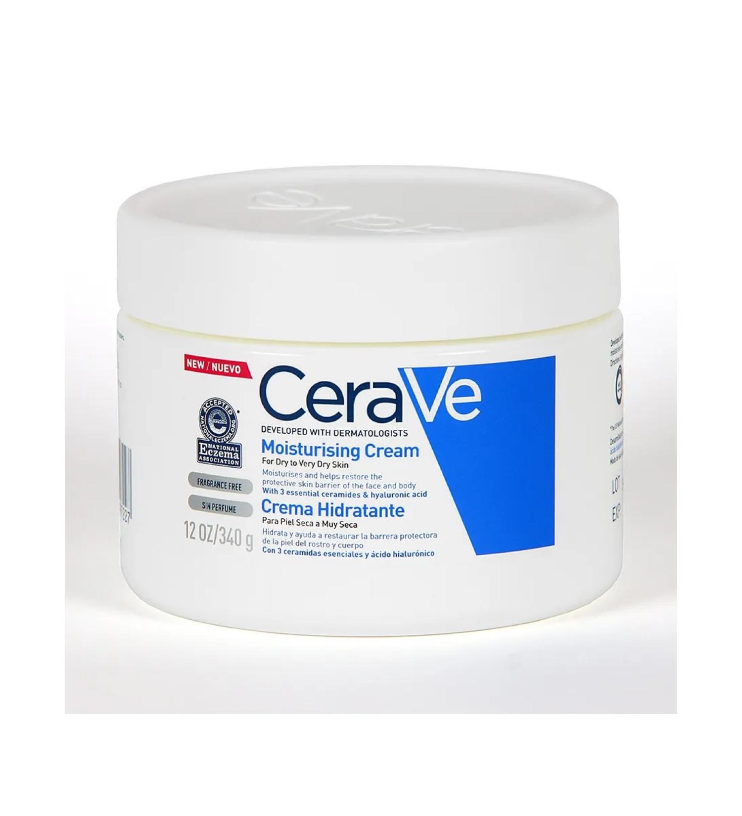 CeraVe Moisturizer for face and body 340 grams - Buy Online on GoSupps.com