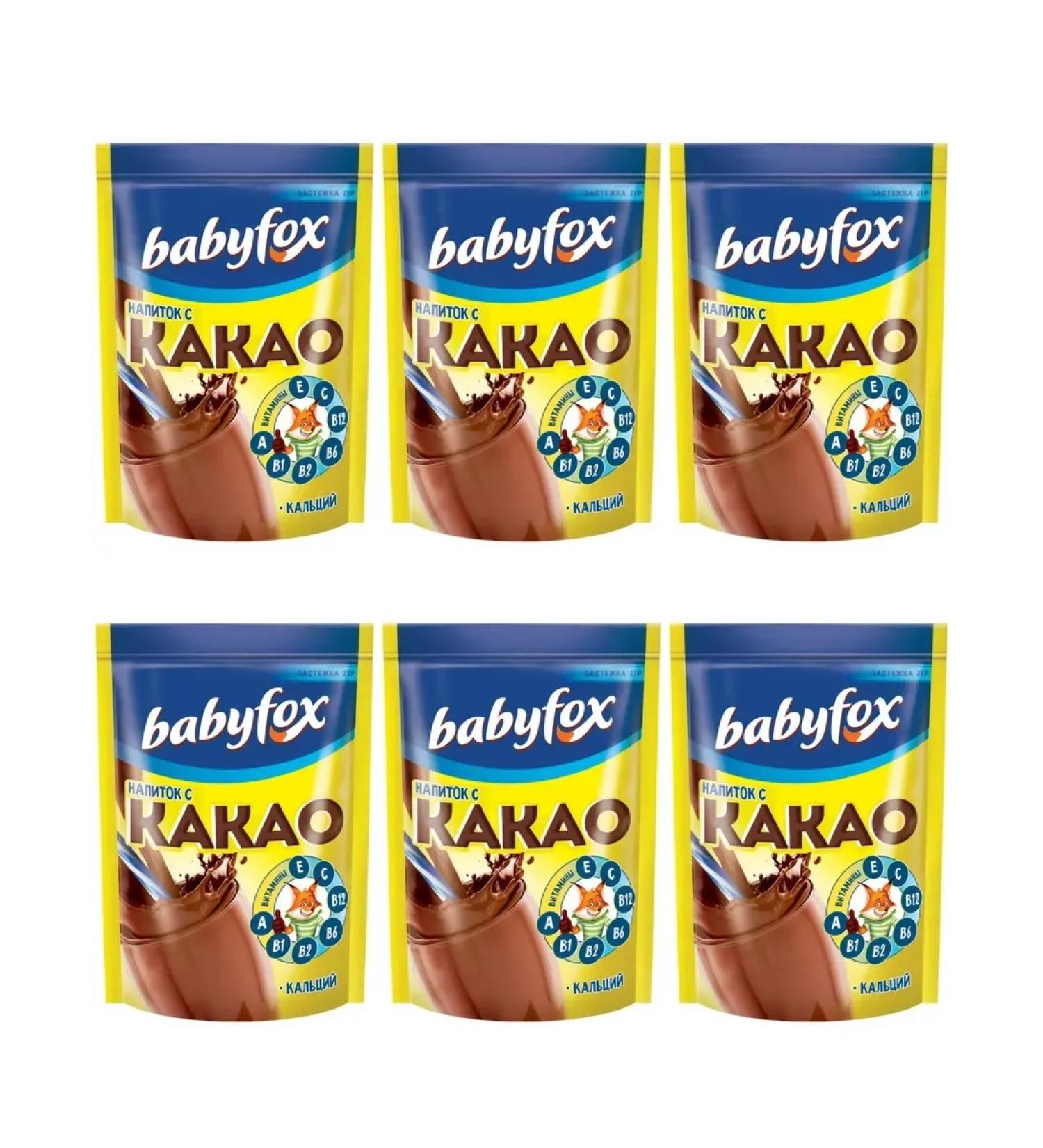 Babyfox Drink with cocoa fast -and -detailed 6 units at 135 grams - Buy Online on GoSupps.com