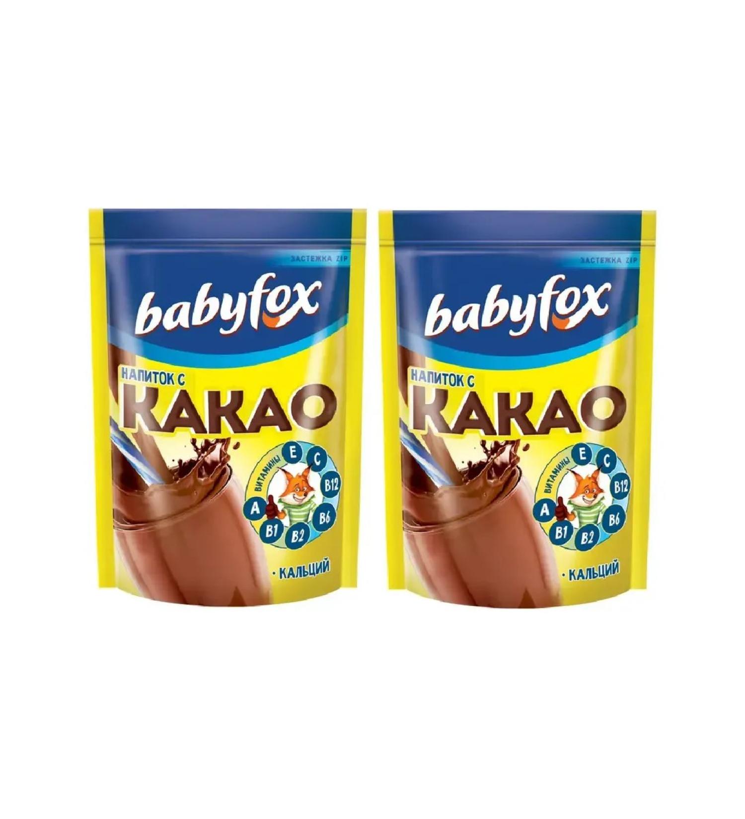 Babyfox Drink with cocoa 2 packages of 135 g - Buy Online on GoSupps.com