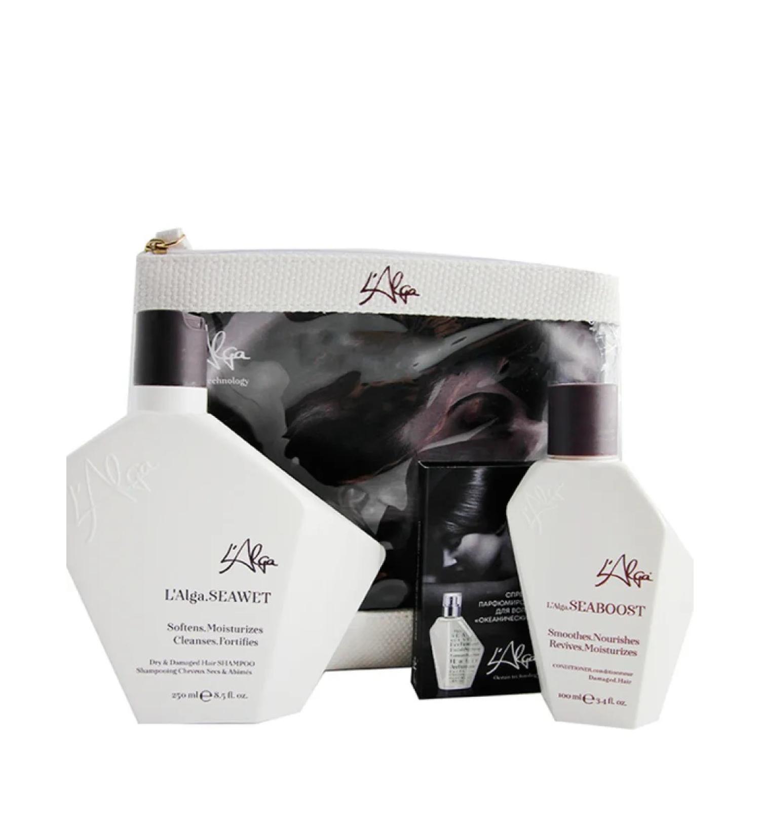 Mivis L'alga Seawater Beauty Bag SEAWATER Moisturizing 1 pcs