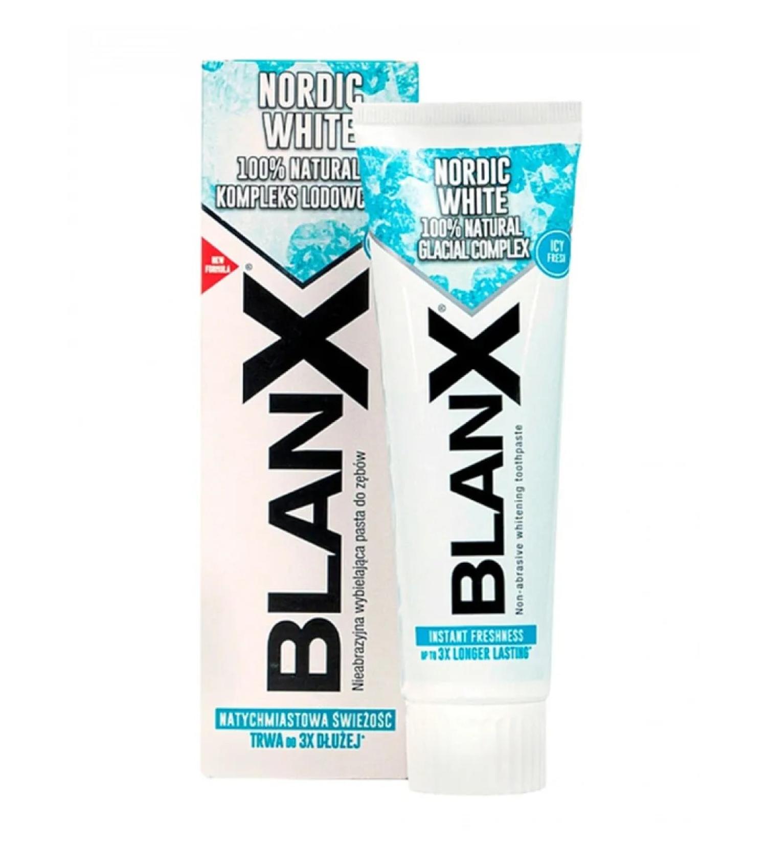 Mivis BLANX Nordic White TOOTHPASTE NORDIC WHIT 75 ml toothpaste