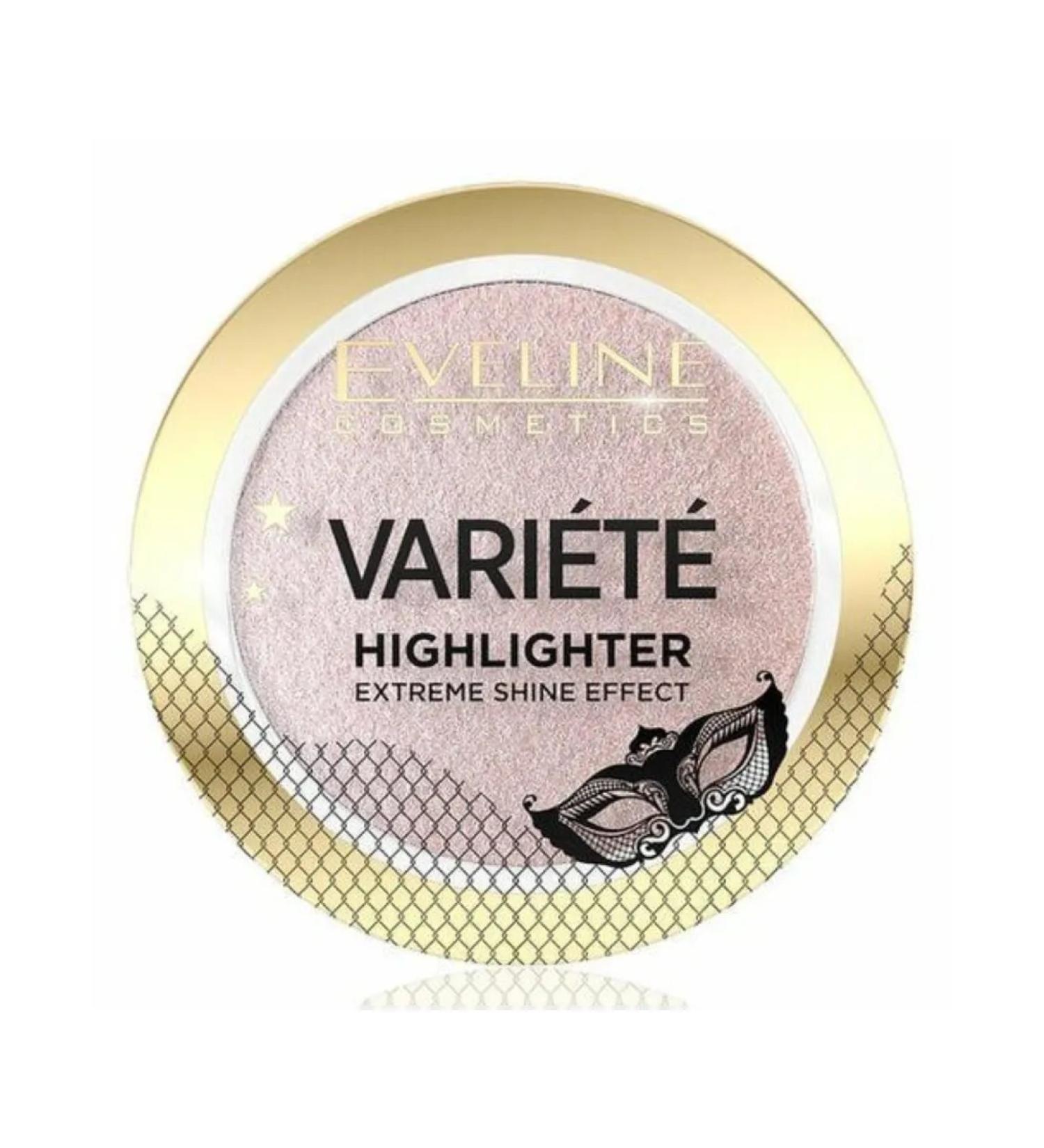EVELINE Highlighter for the face shining dry pressed Variete tone 01
