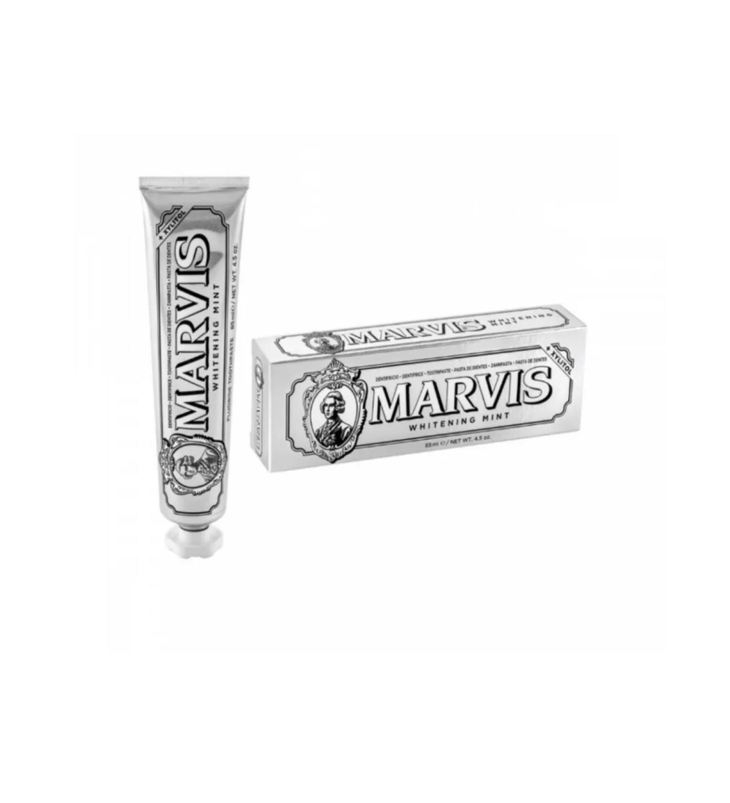 Marvis Snow -white mint toothpaste 85 ml - Buy Online on GoSupps.com