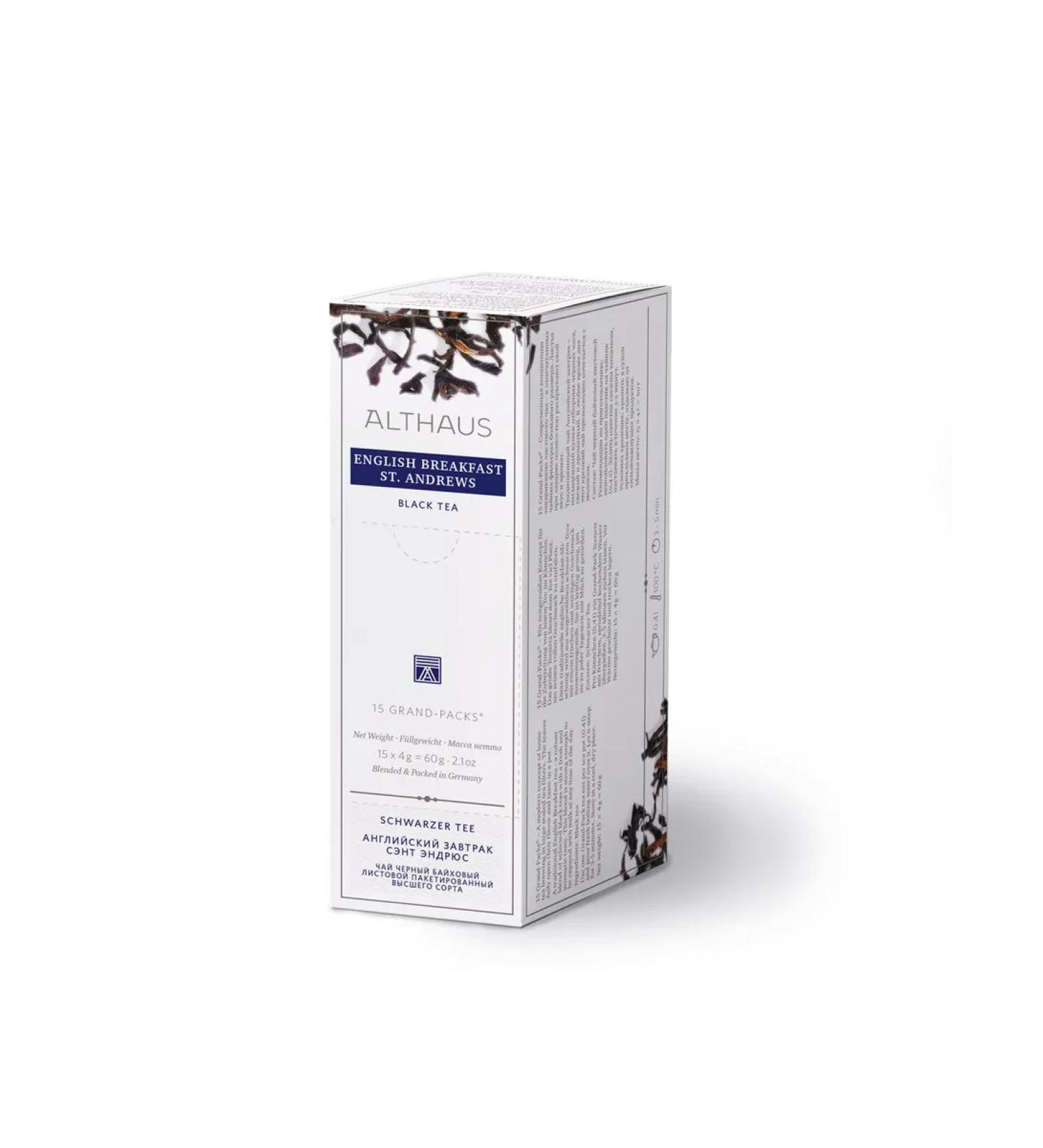 ALTHAUS Tea in bags black English Breakfast on a kettle