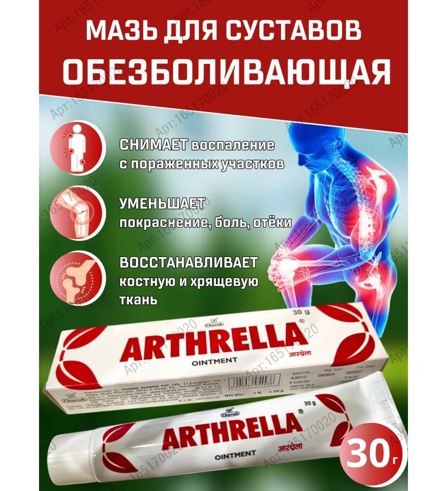 Charak Arthrella ointment for joints 30 grams - Buy Online on GoSupps.com