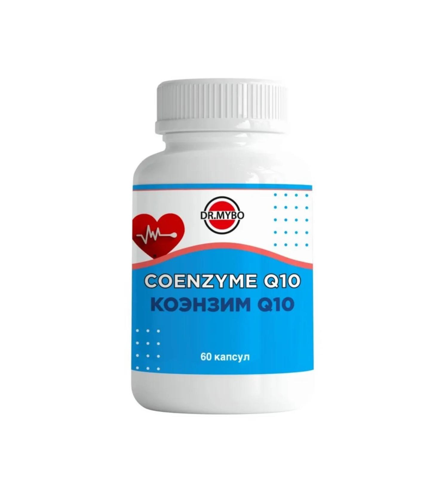 DR MYBO Coenzyme Q10 (Kilikhinon) 100 mg 60 pcs. 0.41 g 1UP - Buy Online on GoSupps.com