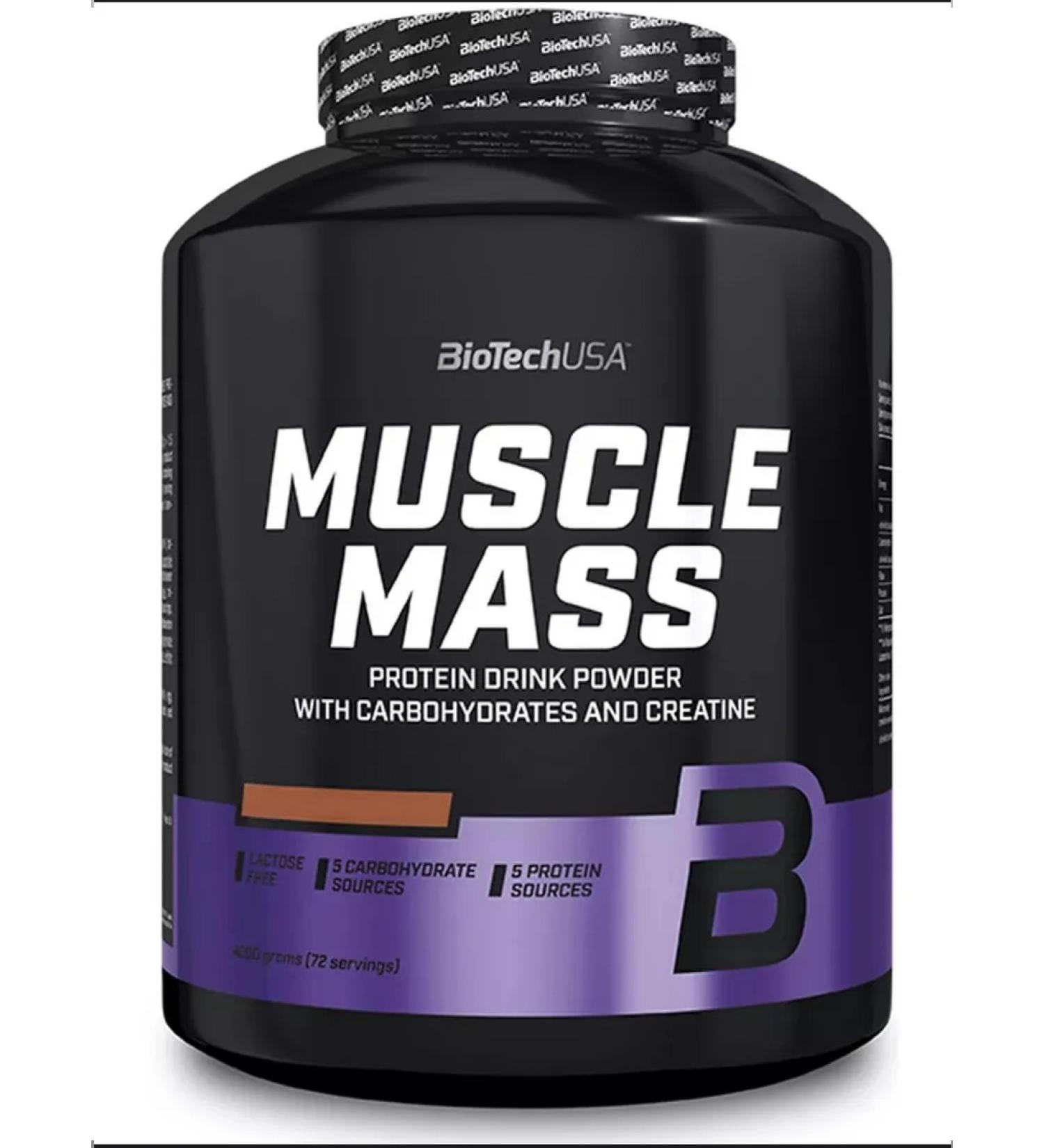 Biotech USA Gainer Muscle Mass 4000 g Vanil