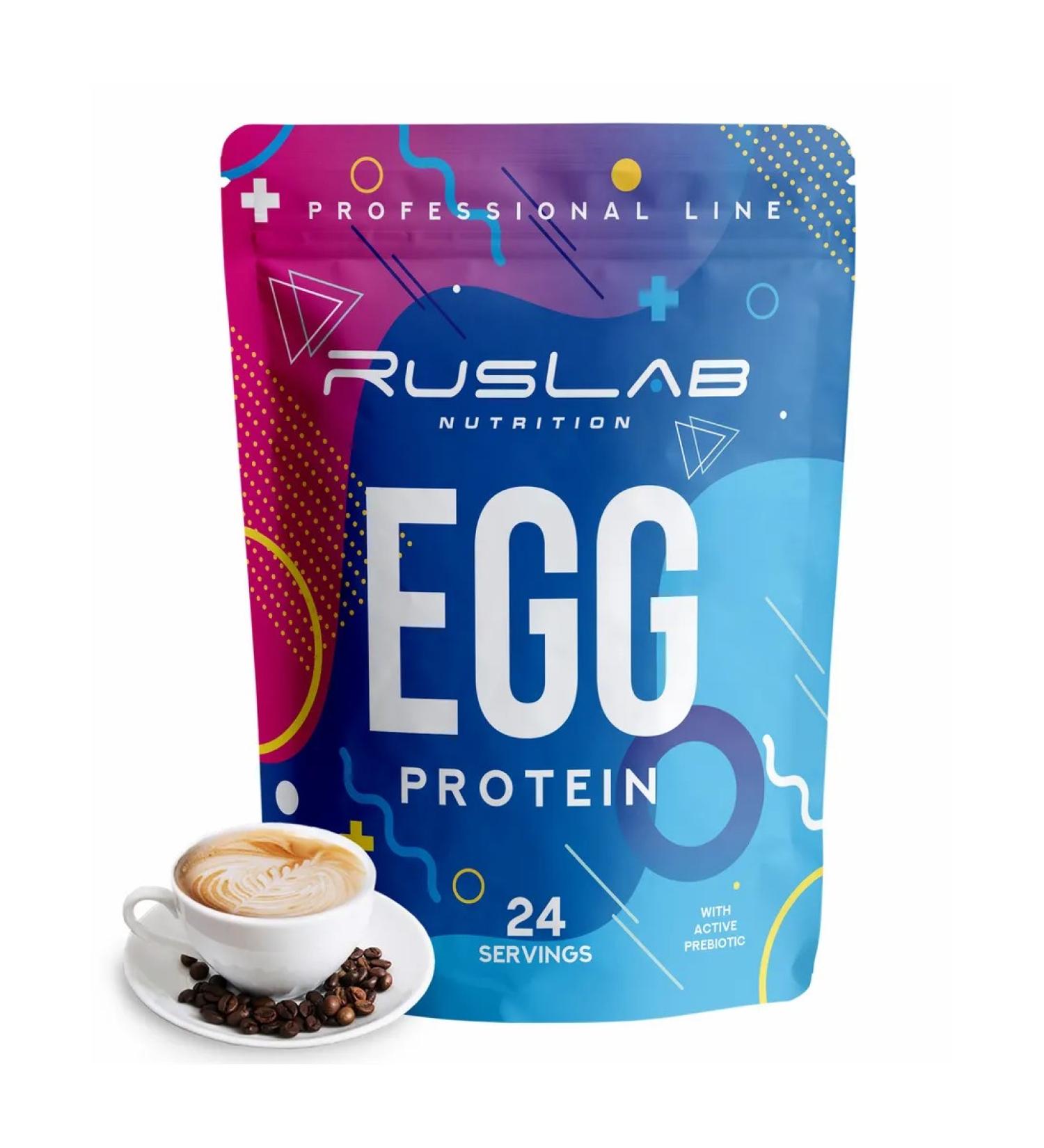 Ruslabnutrition Egg Protein's egg protein (720 g) Kapucino taste