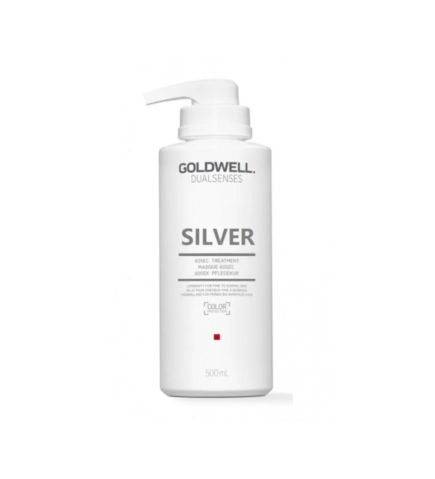 Goldwell Dualsens silver mask for gray and blond hair 500 ml
