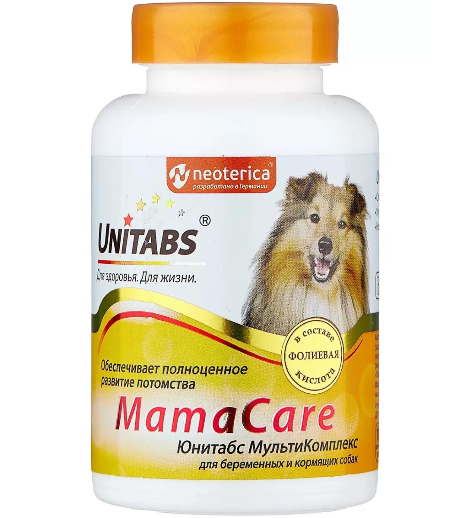 Unitabs Mamacare with B9 for pregnant and lactating dogs 100tab - Buy Online on GoSupps.com