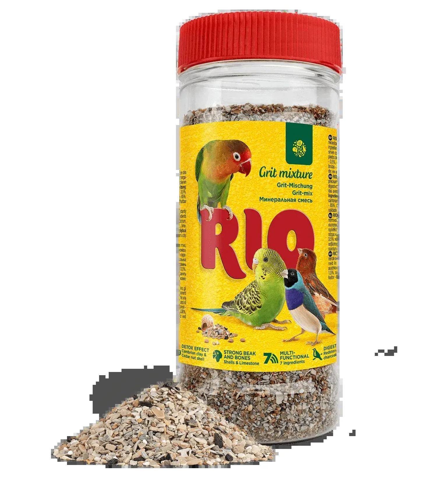 RIO Mineral mixture for all species of birds 520g - Buy Online on GoSupps.com
