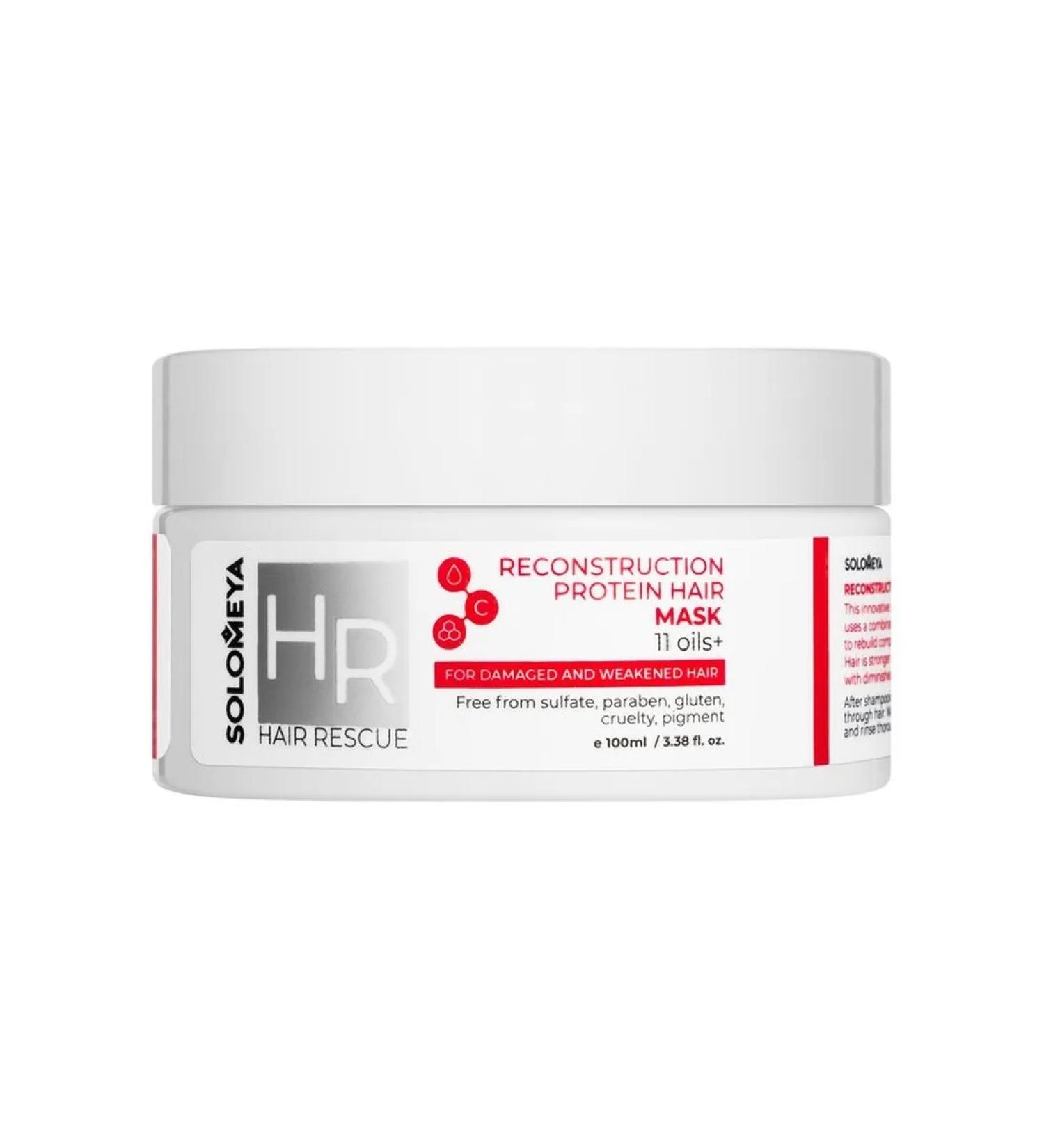 SOLOMEYA Hair mask reconstructing with protein 100 ml