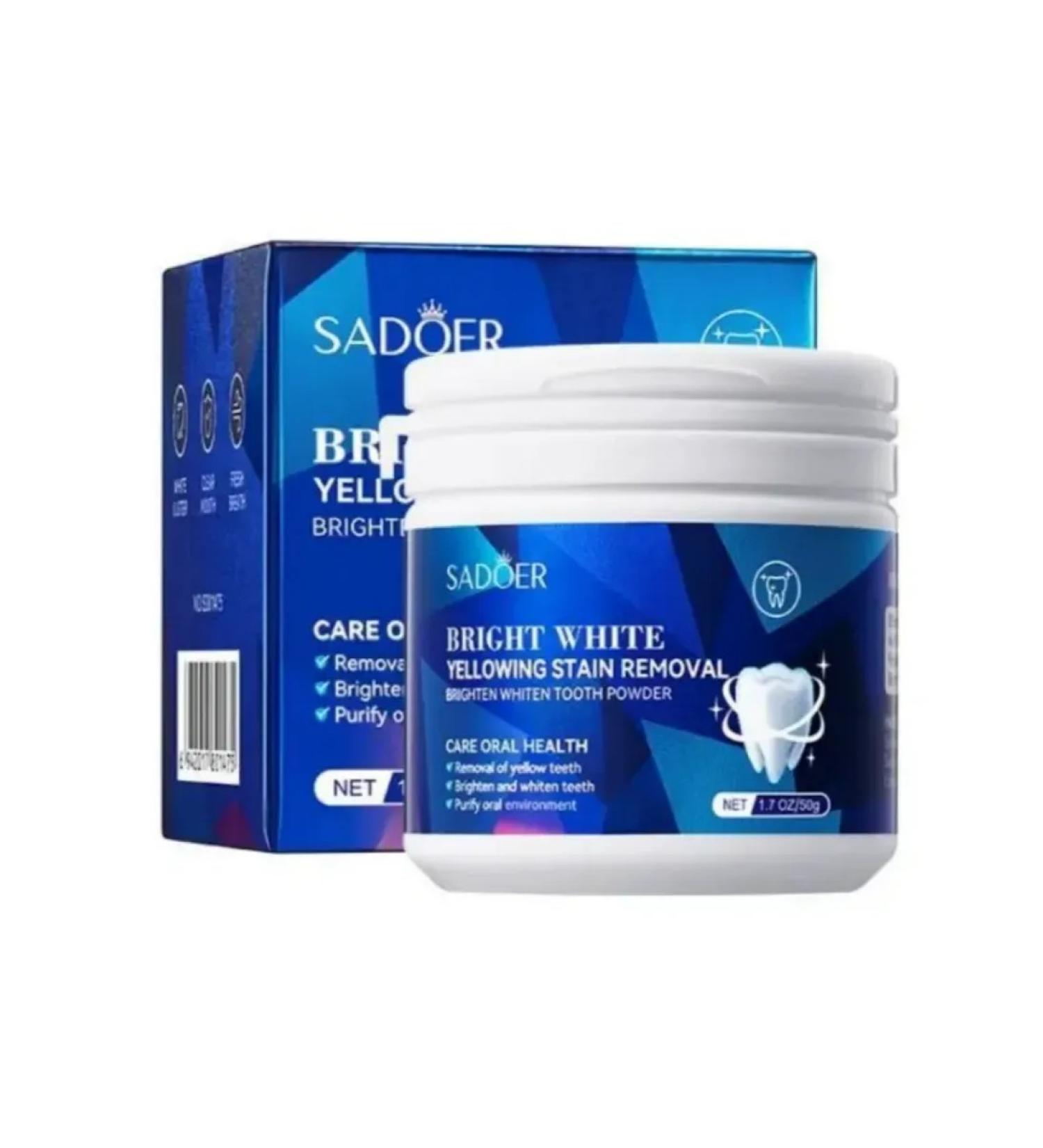 sadoer Teeth whitening powder. - Buy Online on GoSupps.com
