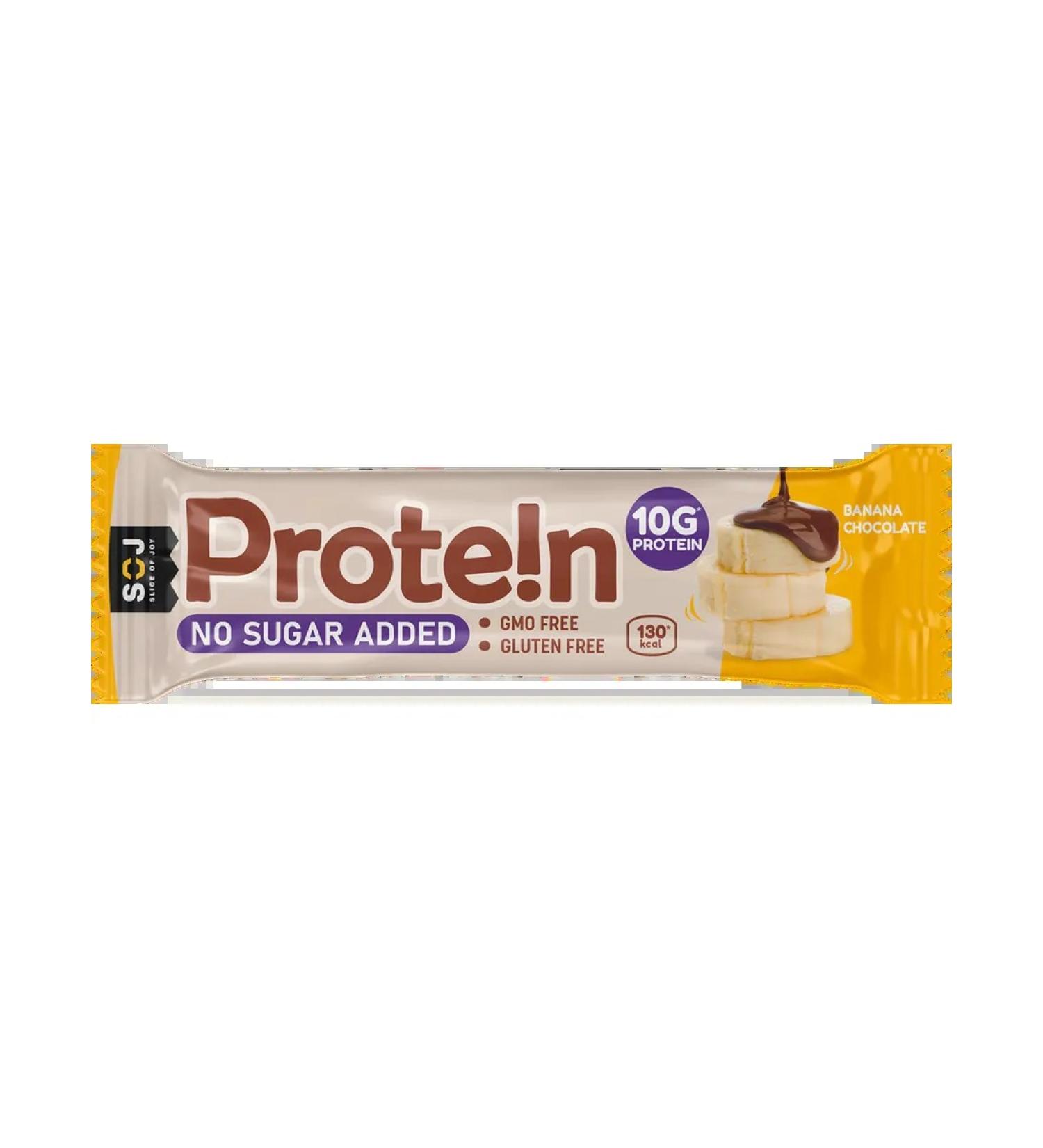 SOJ Protein Baton Prote! N Bar Chocolate Banan 40g 7pcs