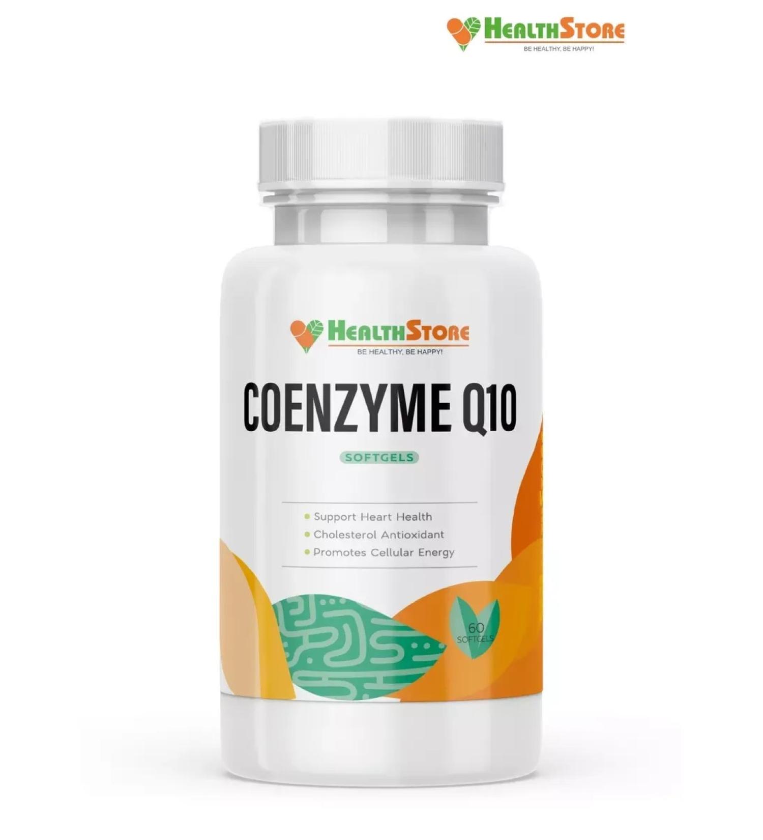 HealthStore Coenzyme Q10 100mg 60 SOCOFTGEL caps CENZIM Q10 KOLIKHINONON - Buy Online on GoSupps.com