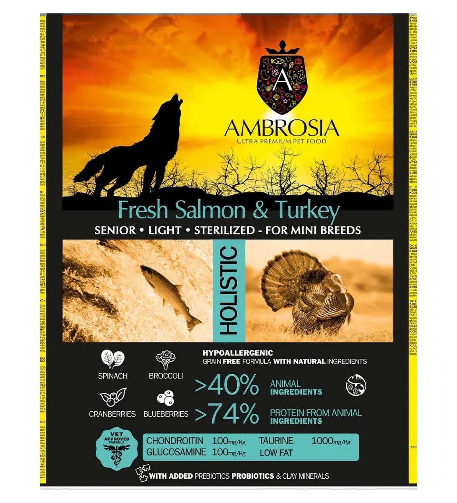Ambrosia Dog food 5 kg