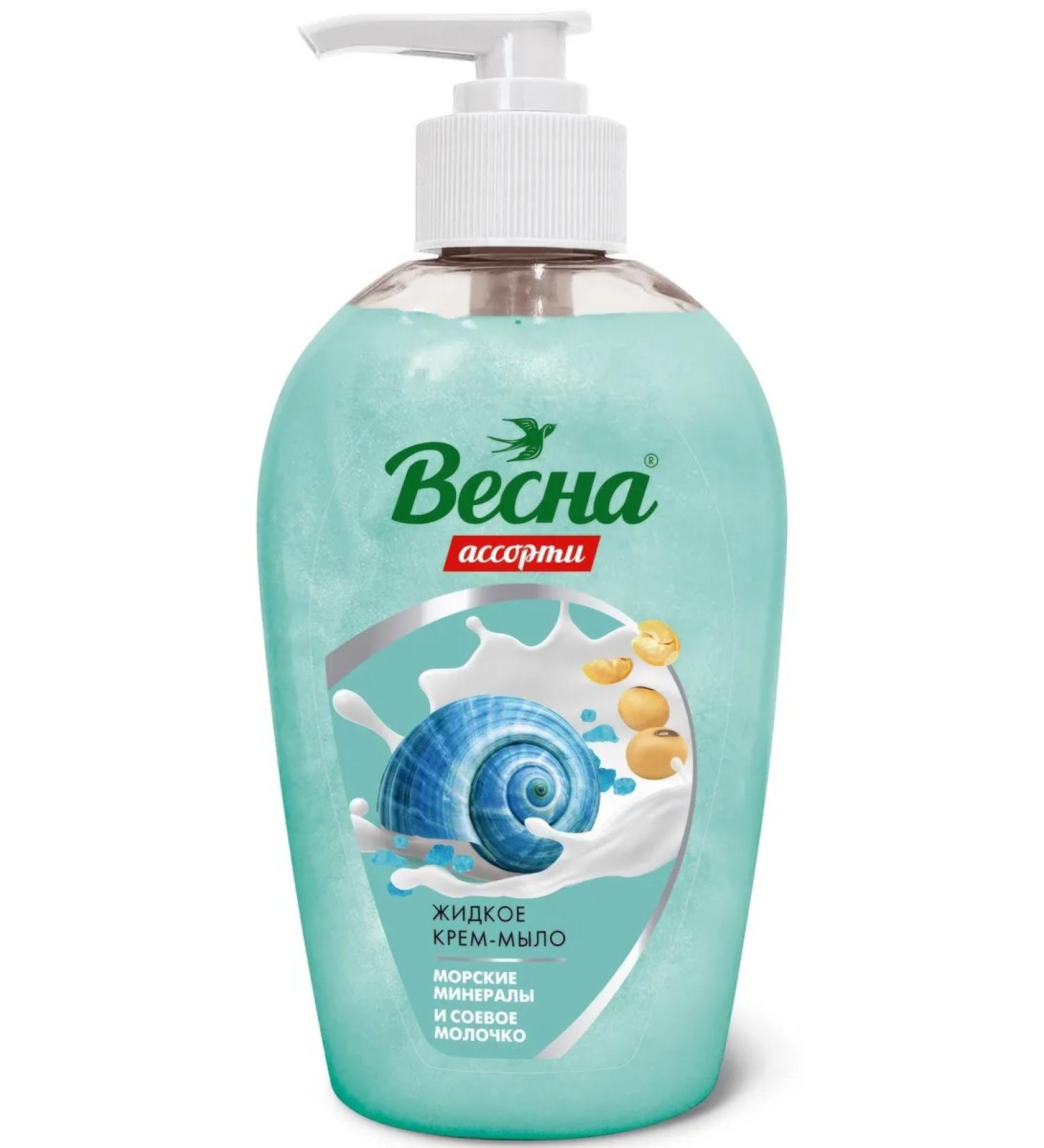 Spring Liquid soap sea minerals and soy milk 280 g