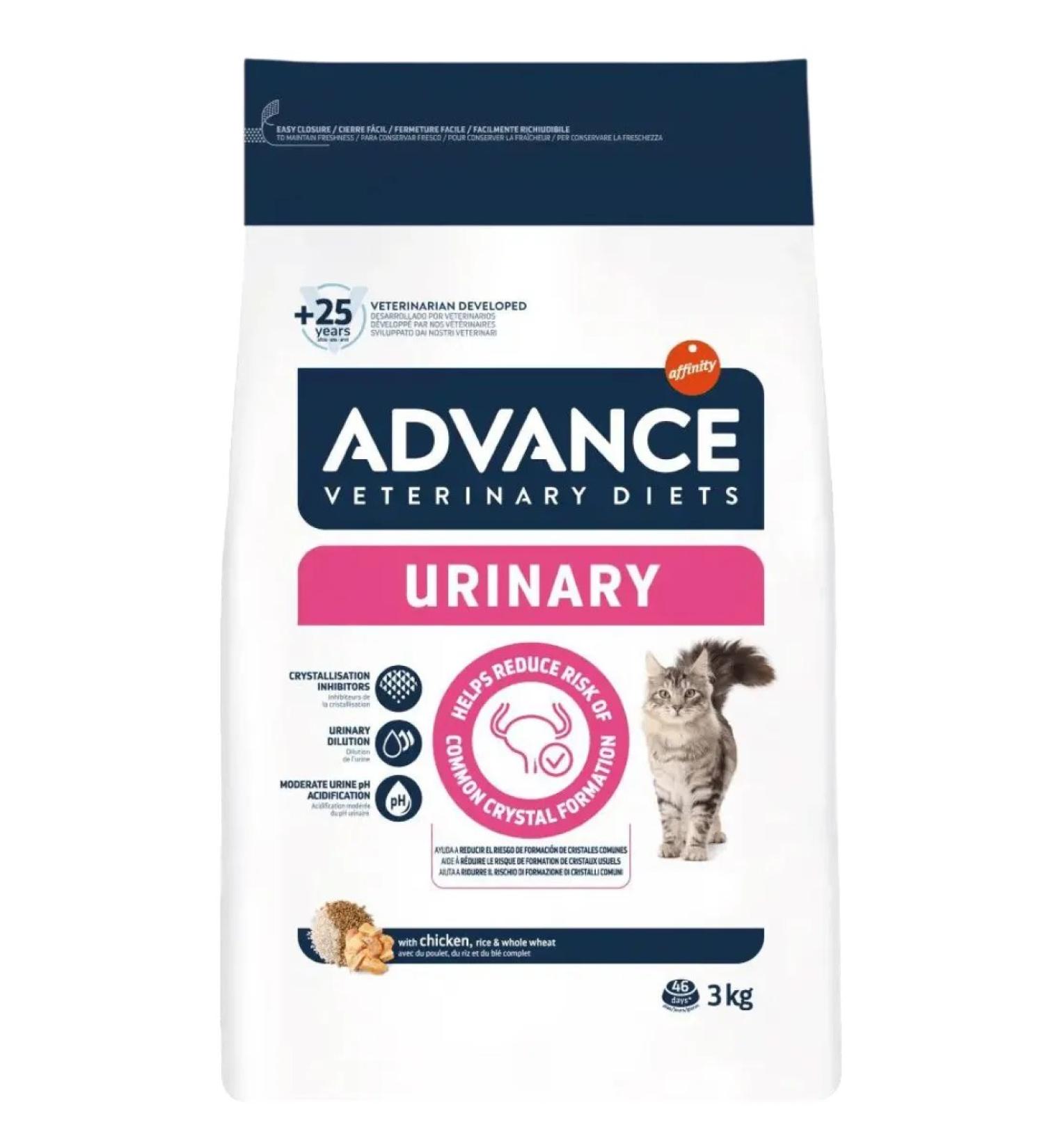 Advance Urinary dry cat food at ICD 3 kg - Buy Online on GoSupps.com