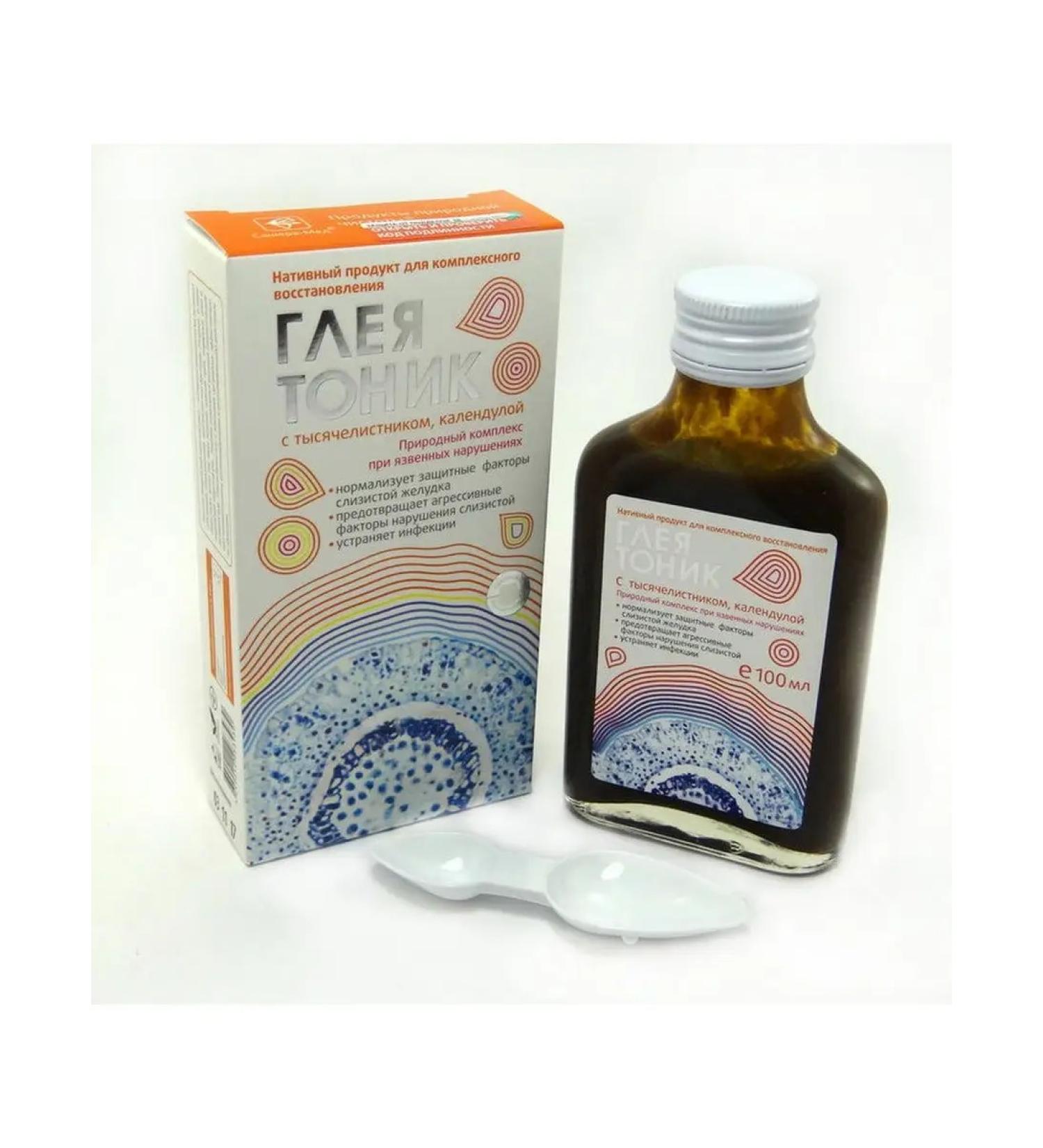 Altaimag Gleyatonik with yarrow and calendula with an ulcer 100ml