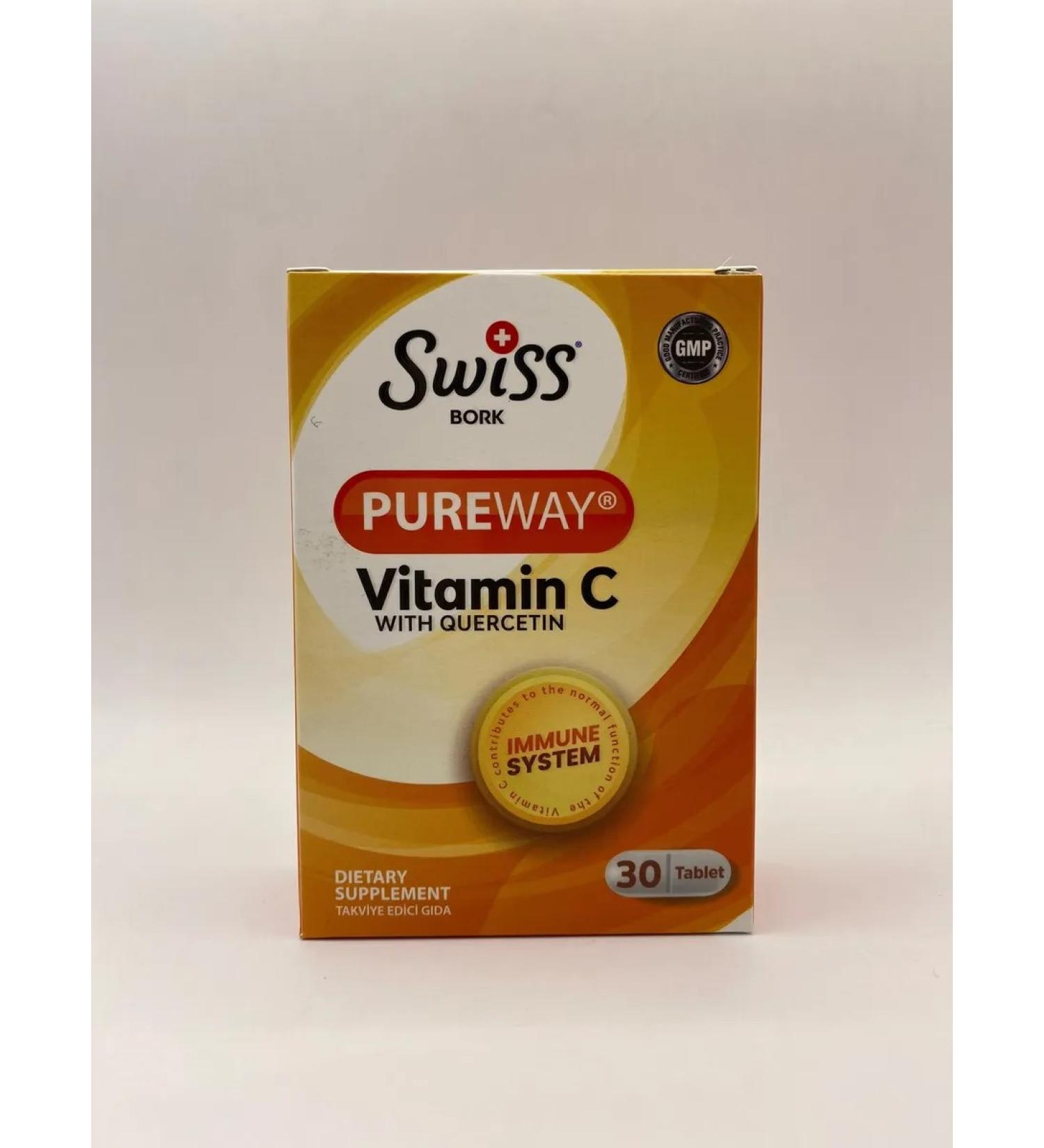 ImamStore Sviss Vitamin C 30 tablets - Buy Online on GoSupps.com