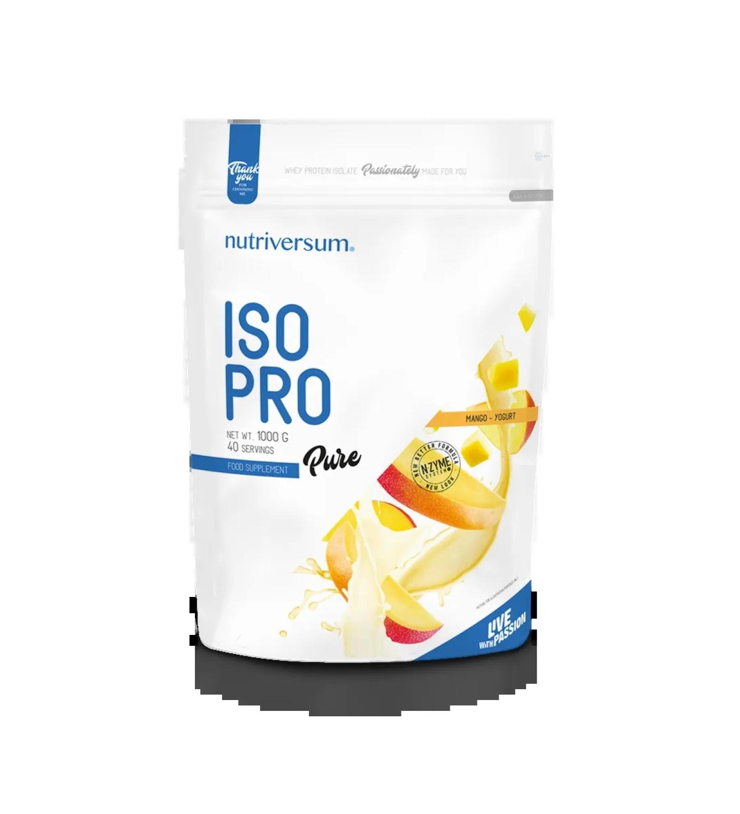 Nutriversum ISOPRO protein 86% 1000g mango