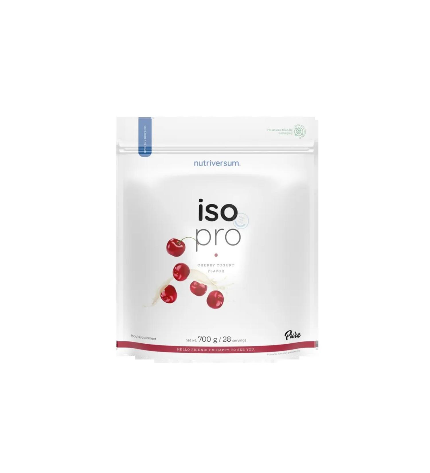 Nutriversum ISOPRO protein 86% 700 g cherry yogurt