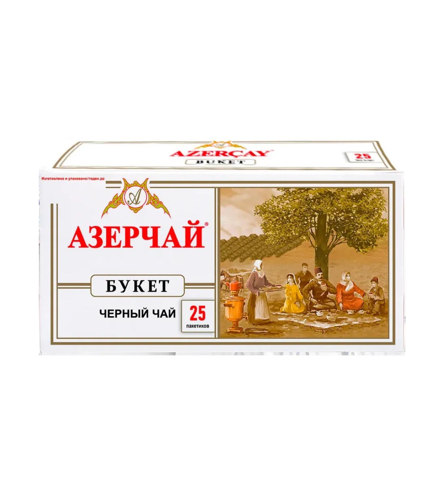 Azerchay Tea black loaf bouquet 25 paces 5pcs - Buy Online on GoSupps.com