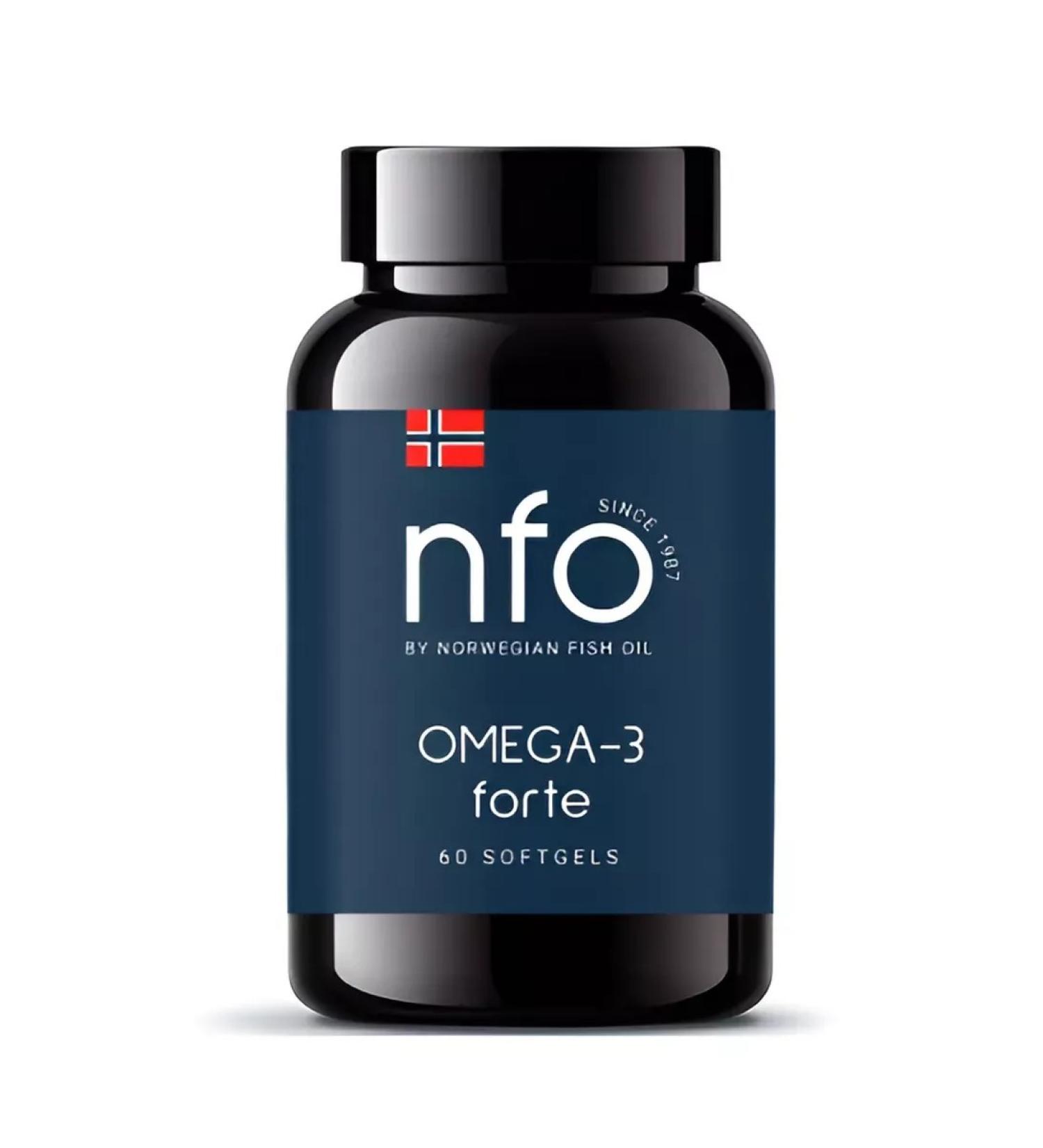 NFO Omega-3 Fort No. 60 - Buy Online on GoSupps.com