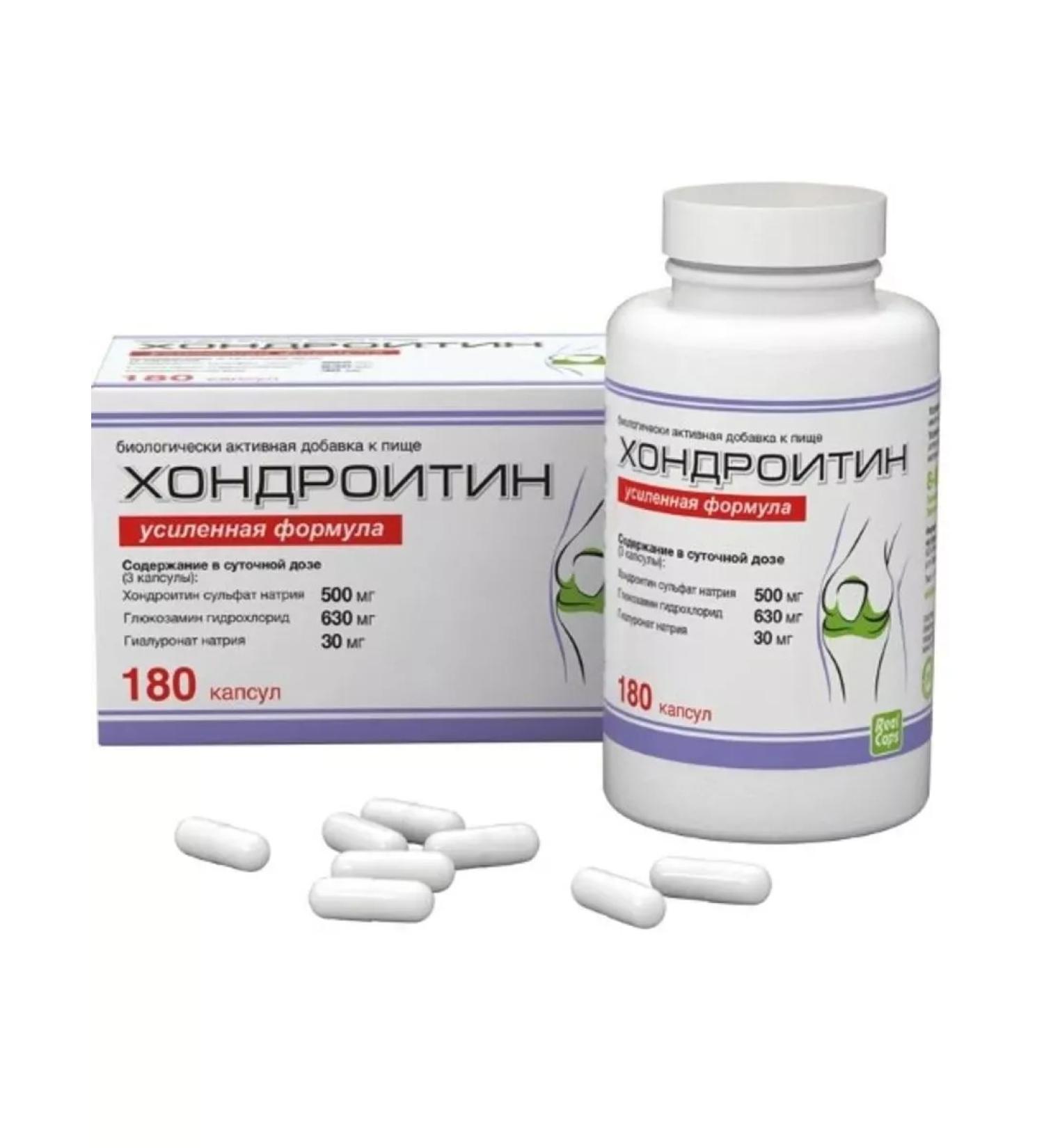 RealCaps Chondroitin reinforced formula N180 417mg - Buy Online on GoSupps.com