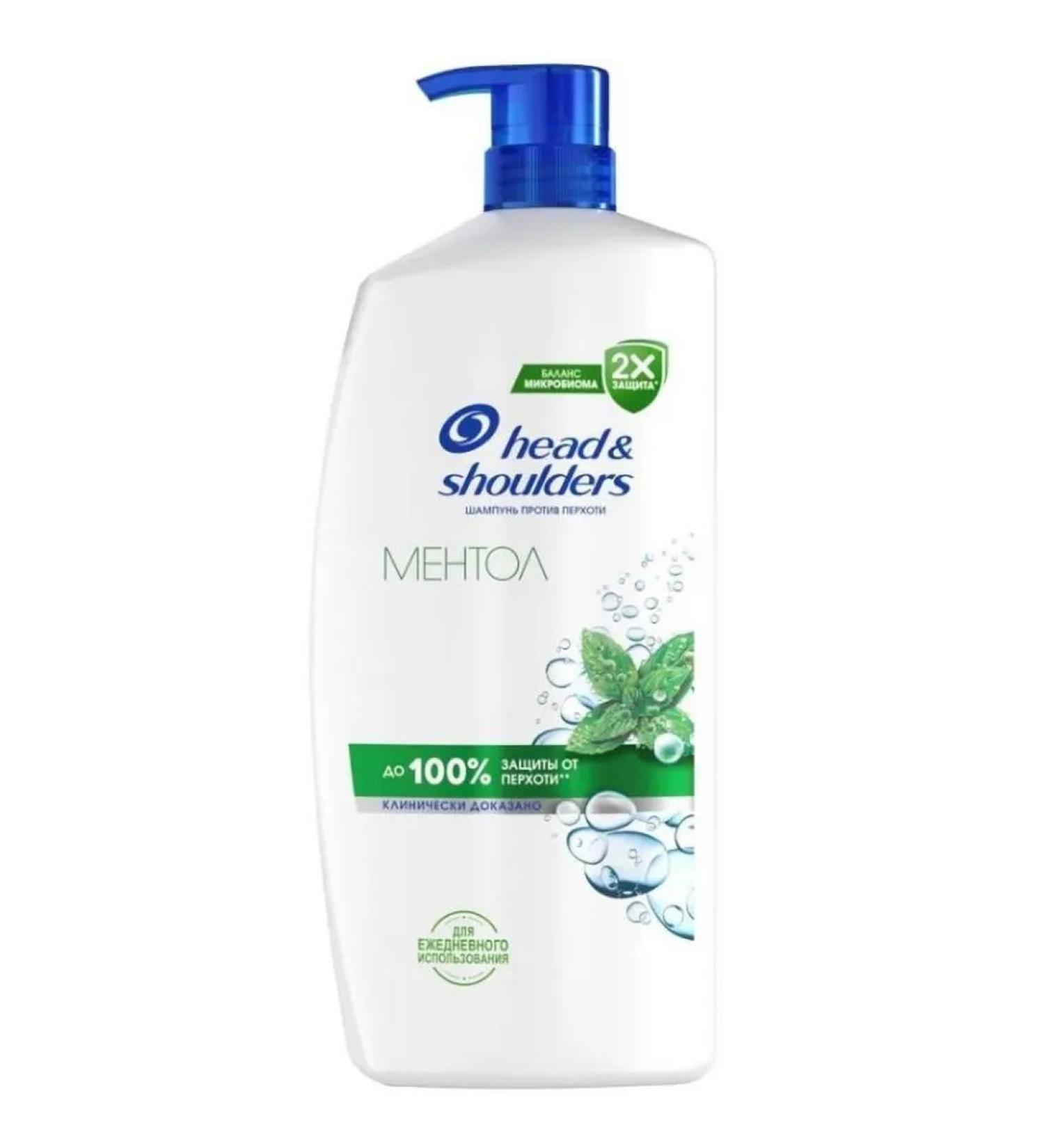 Head & Shoulders Shampoo against dandruff menthol 800 ml