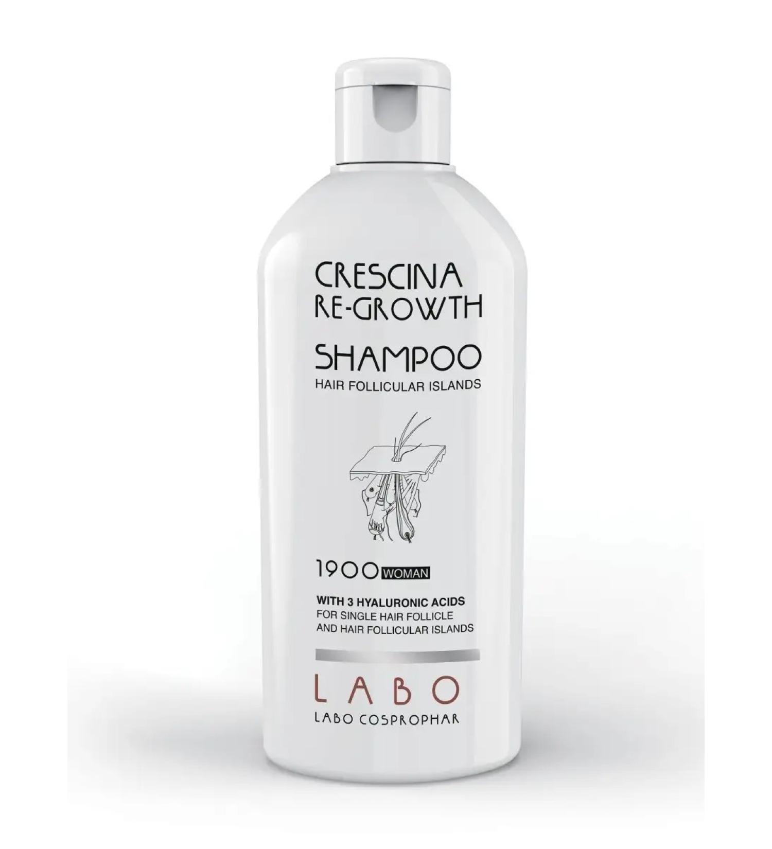 crescina Shampoo for hair growth female cramin HFI 200 ml