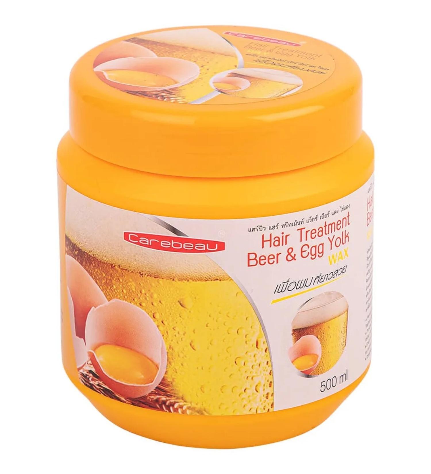 Carebeau Hair mask beer and egg yolk 500 gr