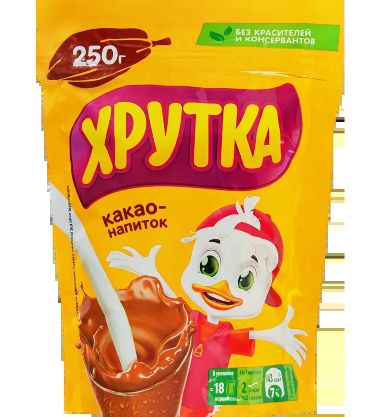 Khrutka Cocoa-drunk capacible 250g 9pcs