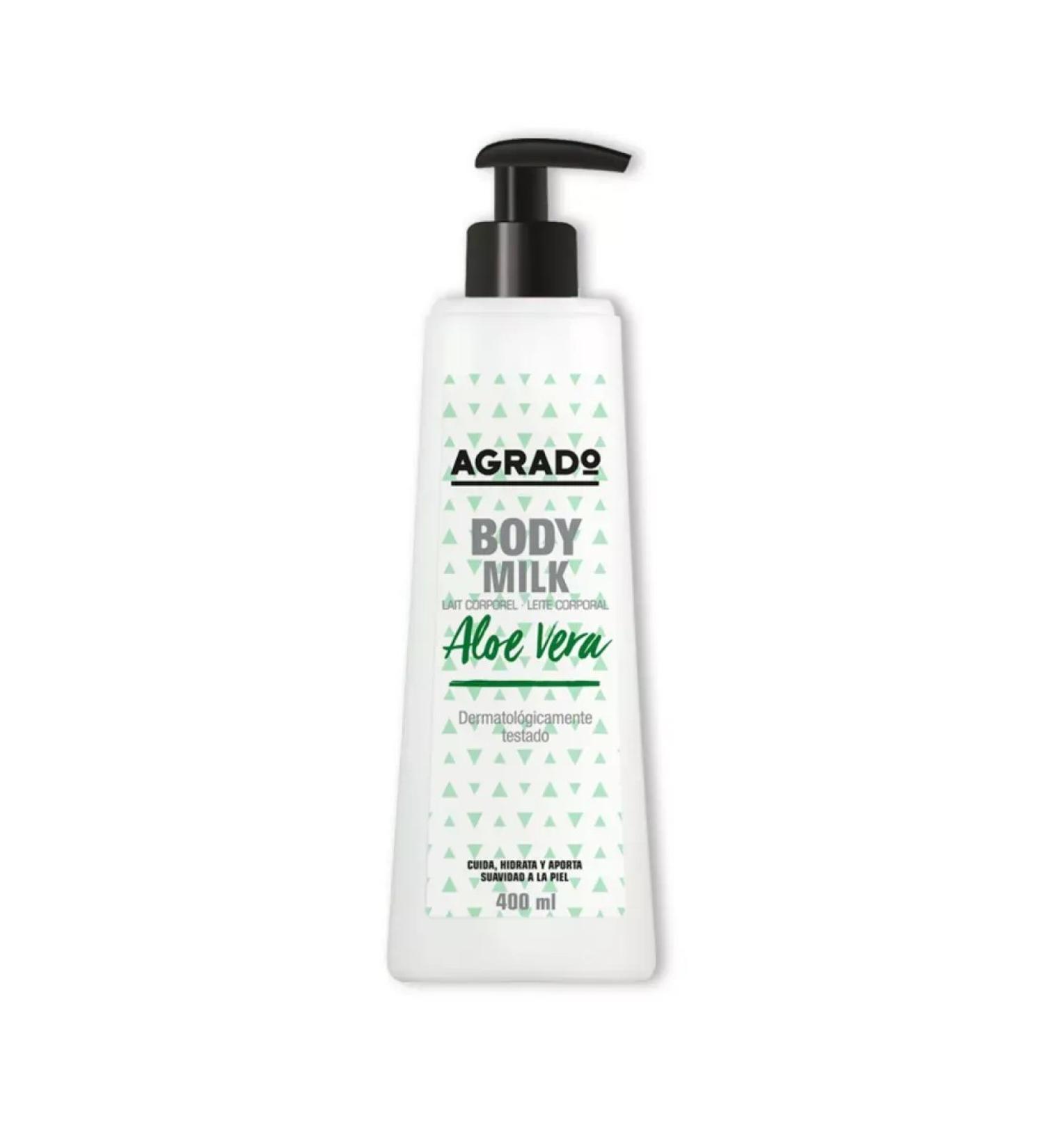 Agrado Aloe Vera milk 400 ml - Buy Online on GoSupps.com