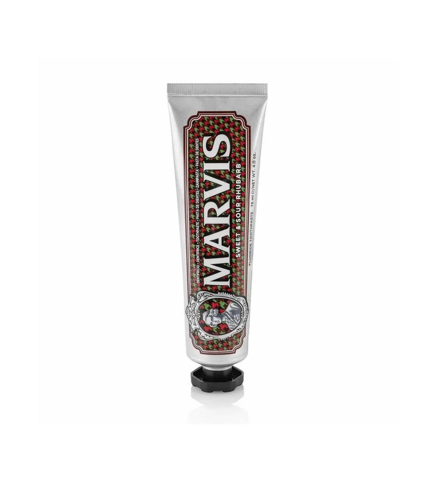 Marvis Sweet Sour Rhubarb Toothpaste 75ML toothpaste - Buy Online on GoSupps.com