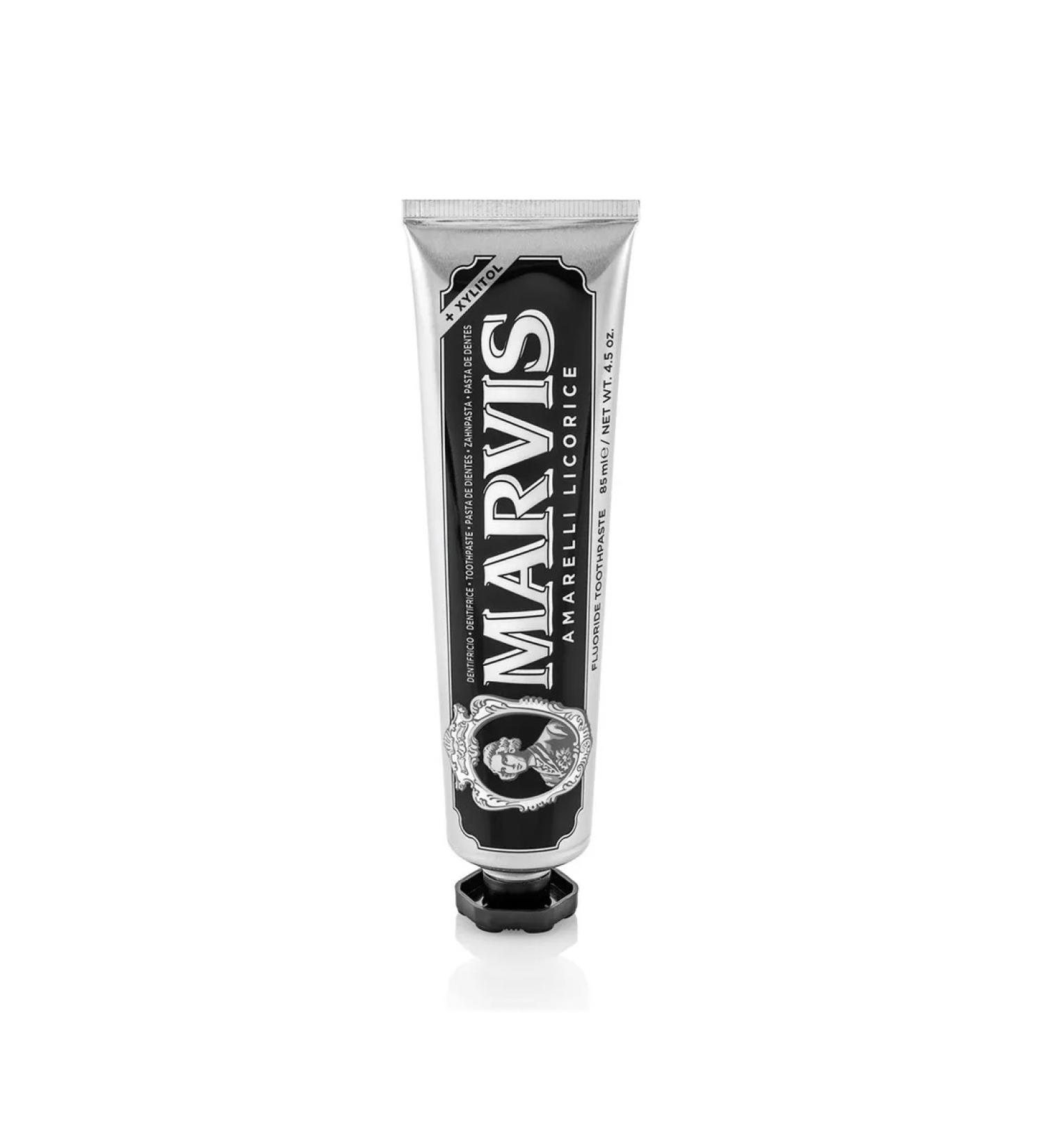 Marvis AMARELLI LICORICE TOODE TOOTHPASTE 85ML - Buy Online on GoSupps.com