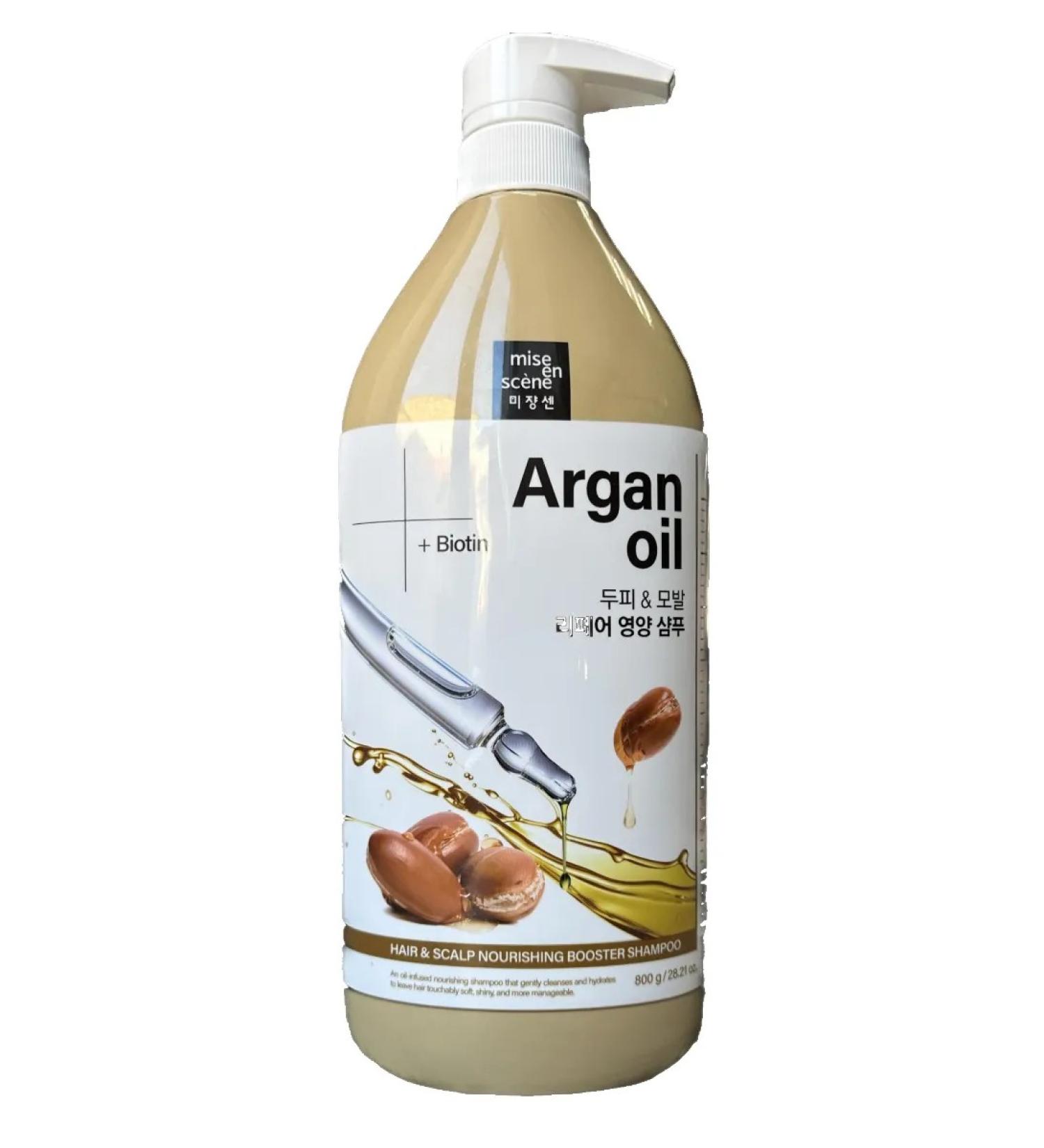 mise en scene Nourishing hair shampoo with argan oil 800 ml