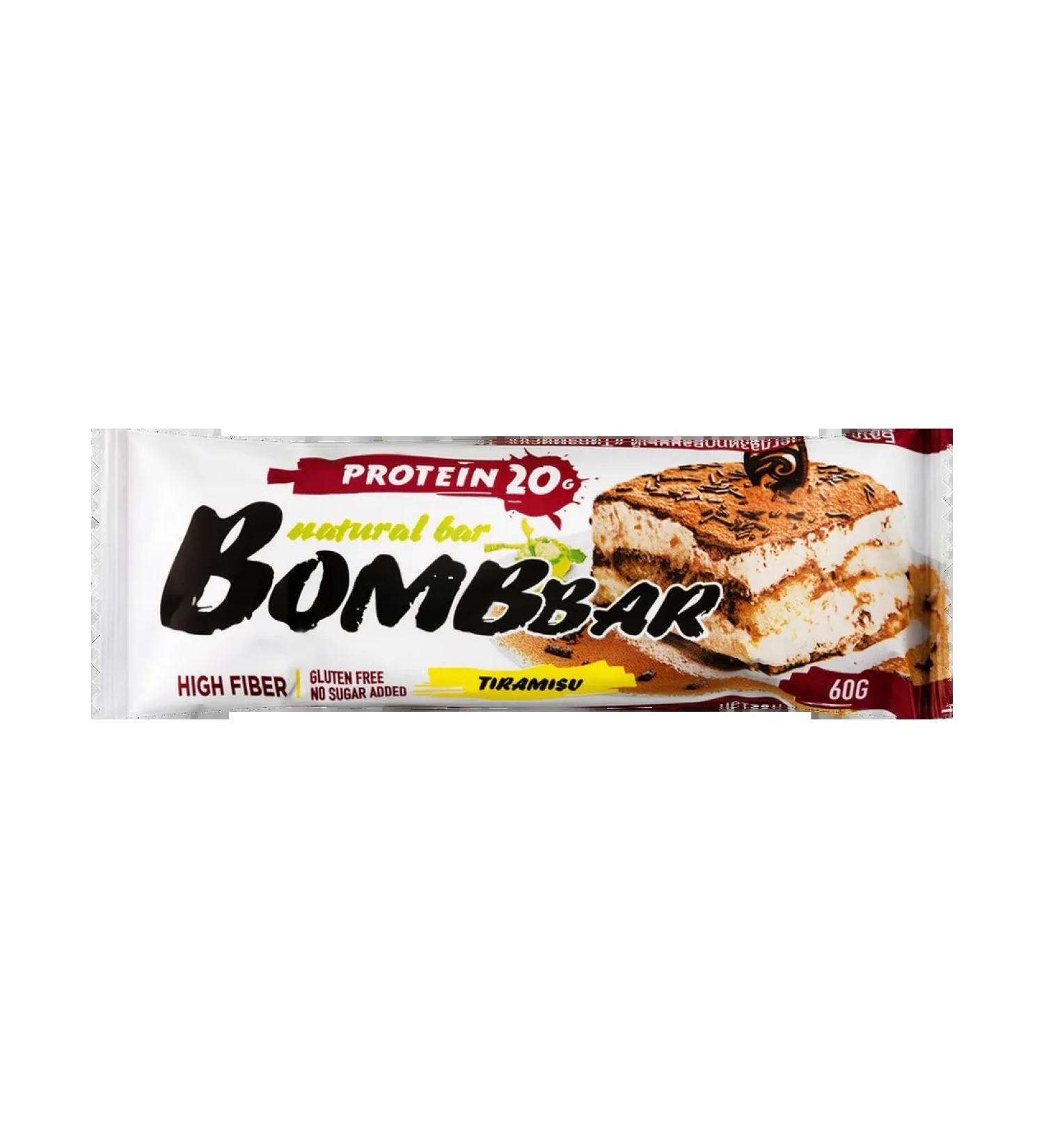 BombBar Bank protein tiramisu 60g 6pcs