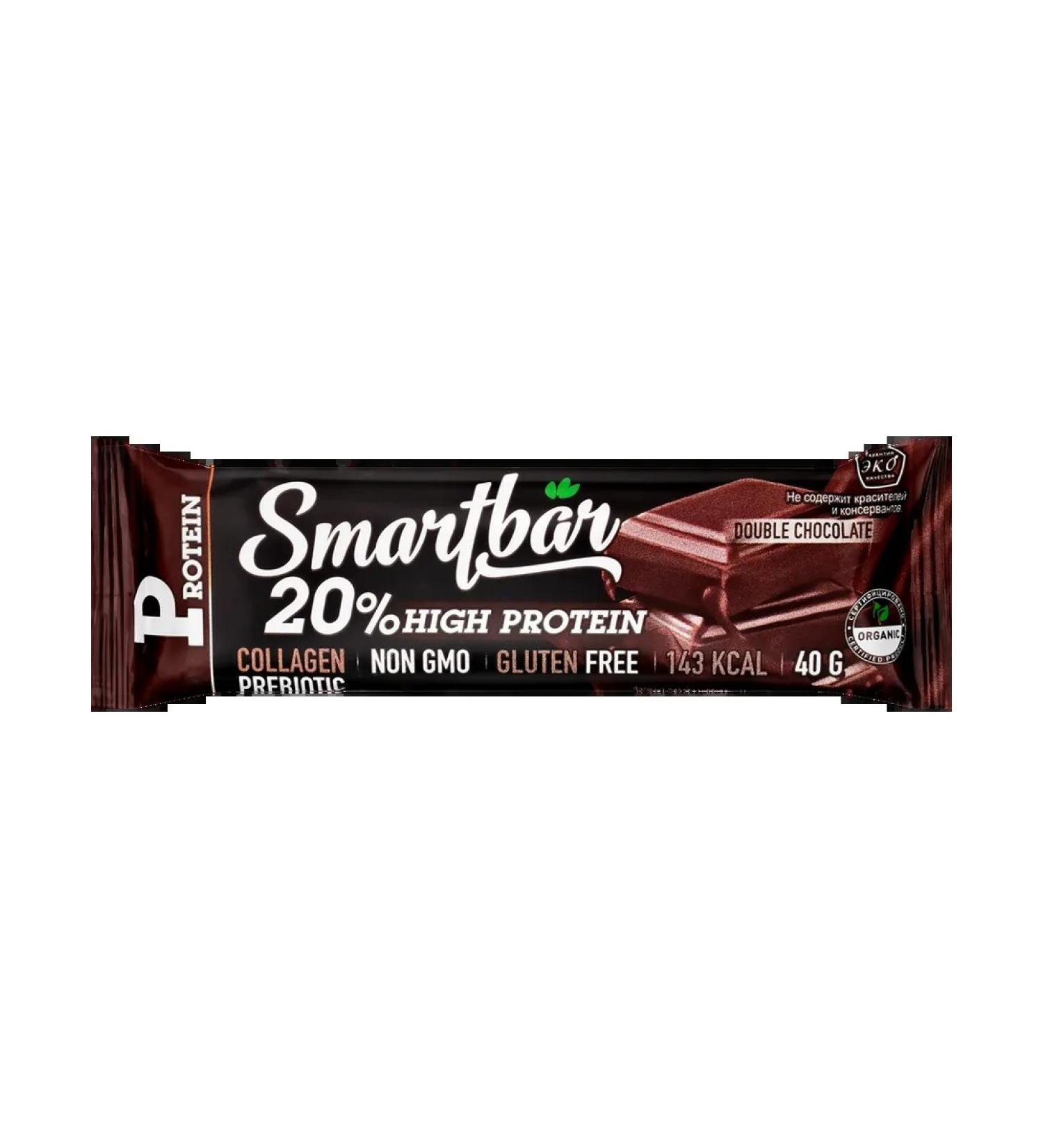 Smartbar Protein -protein Baton Protein double chocolate in