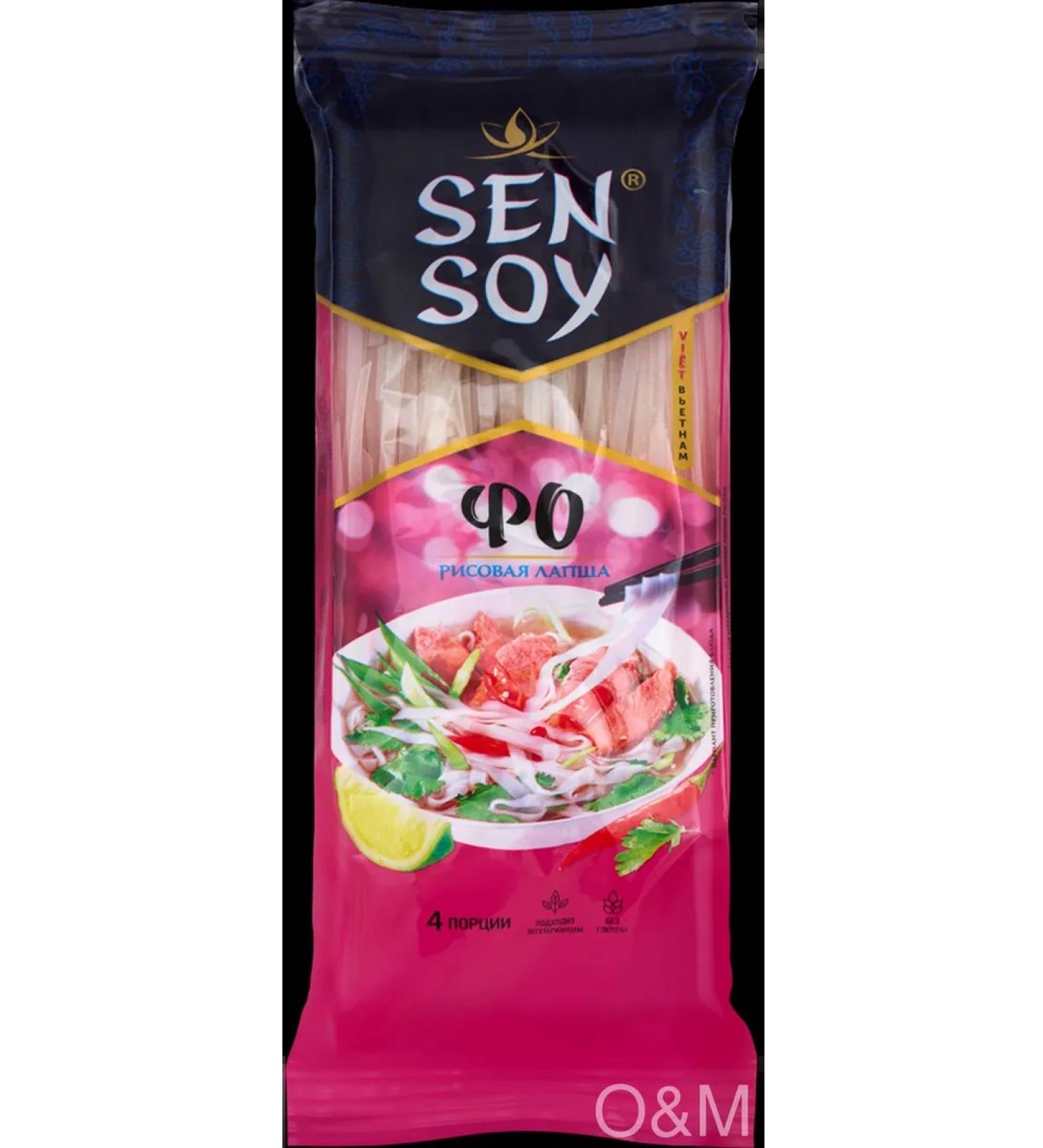 Sen Soy Lapsha rice Premium Fo-Kho 200g 8pcs